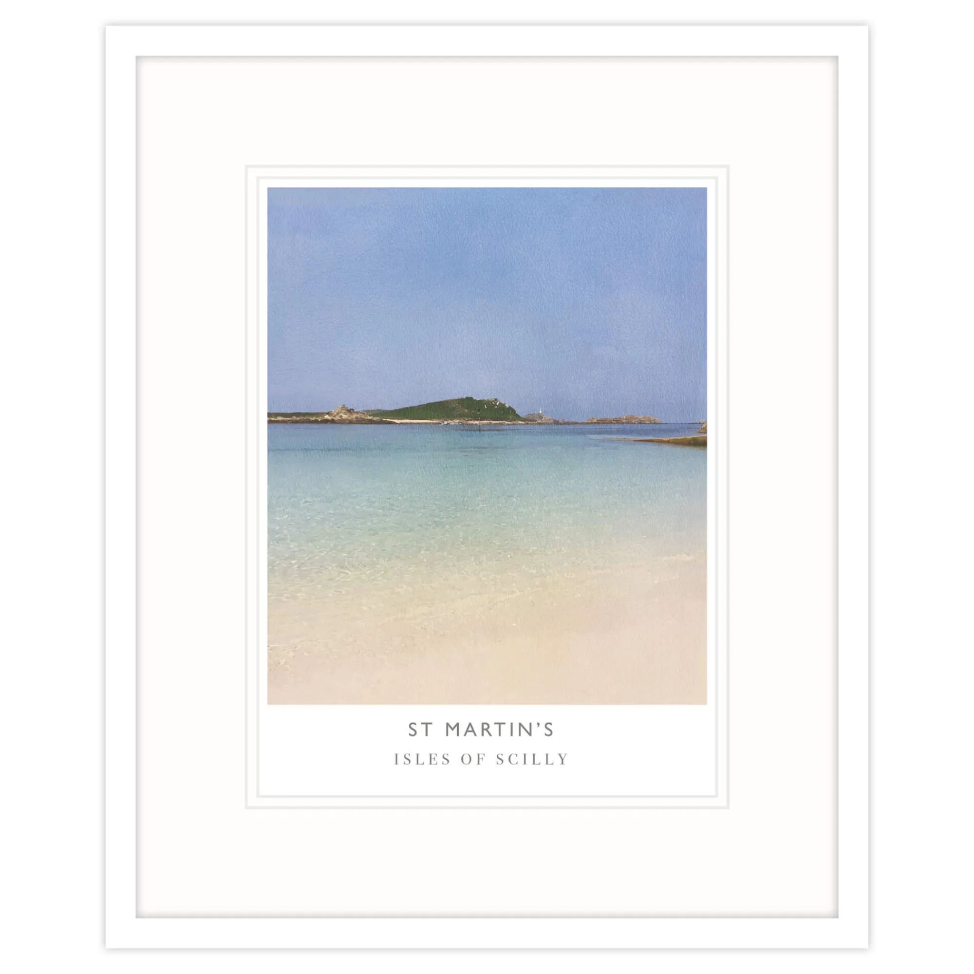Travel|Framed Prints*Whistlefish St Martin's Isles Of Scilly Framed Print