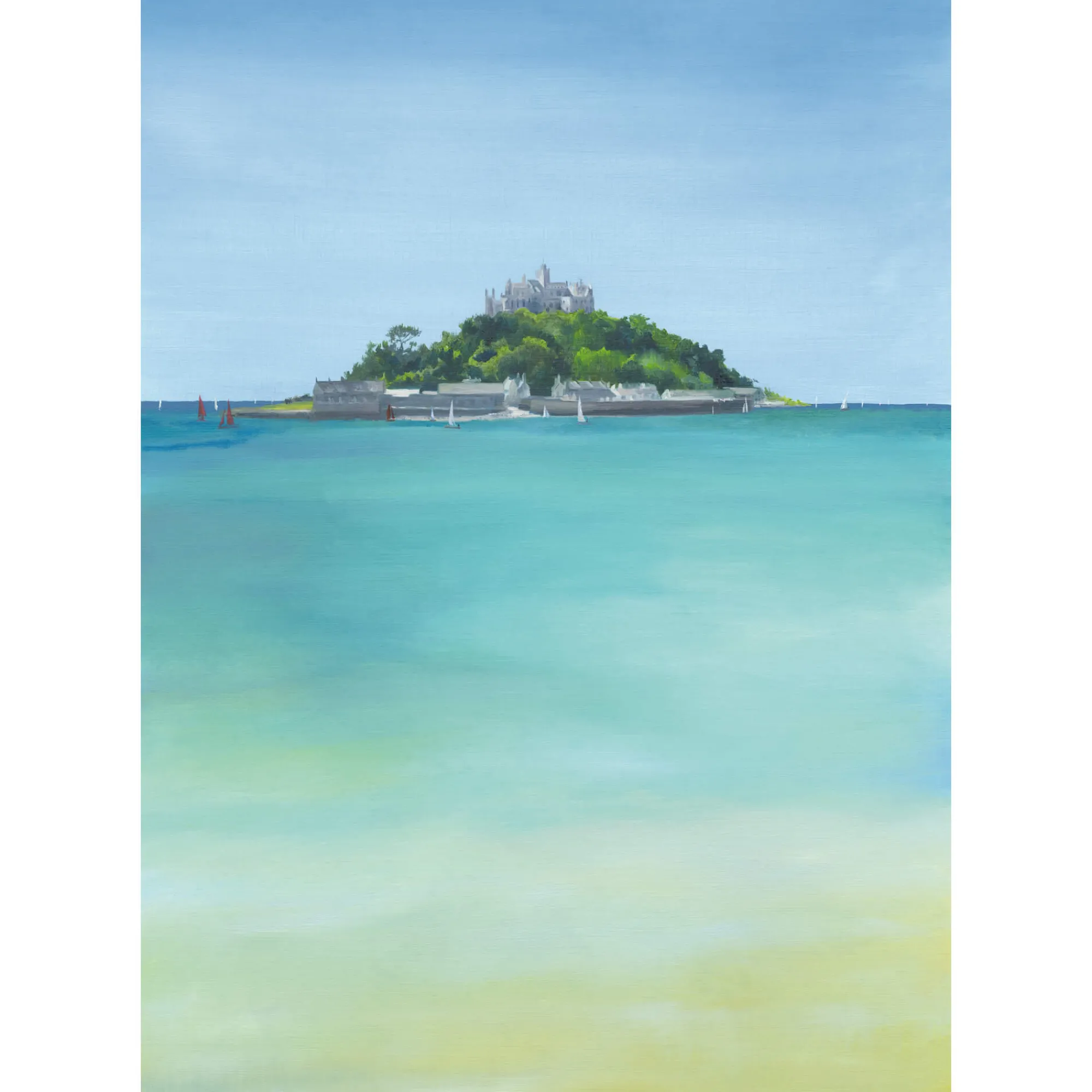 Unframed Prints*Whistlefish St Michaels Mount Art Print