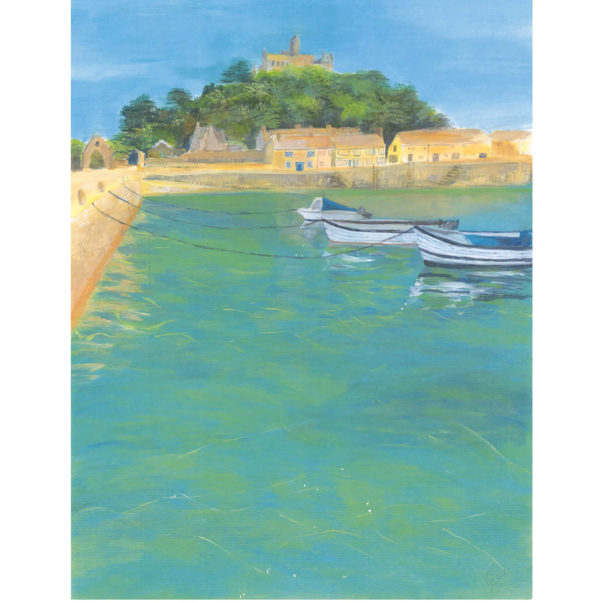 Unframed Prints*Whistlefish St Michaels Mount Art Print
