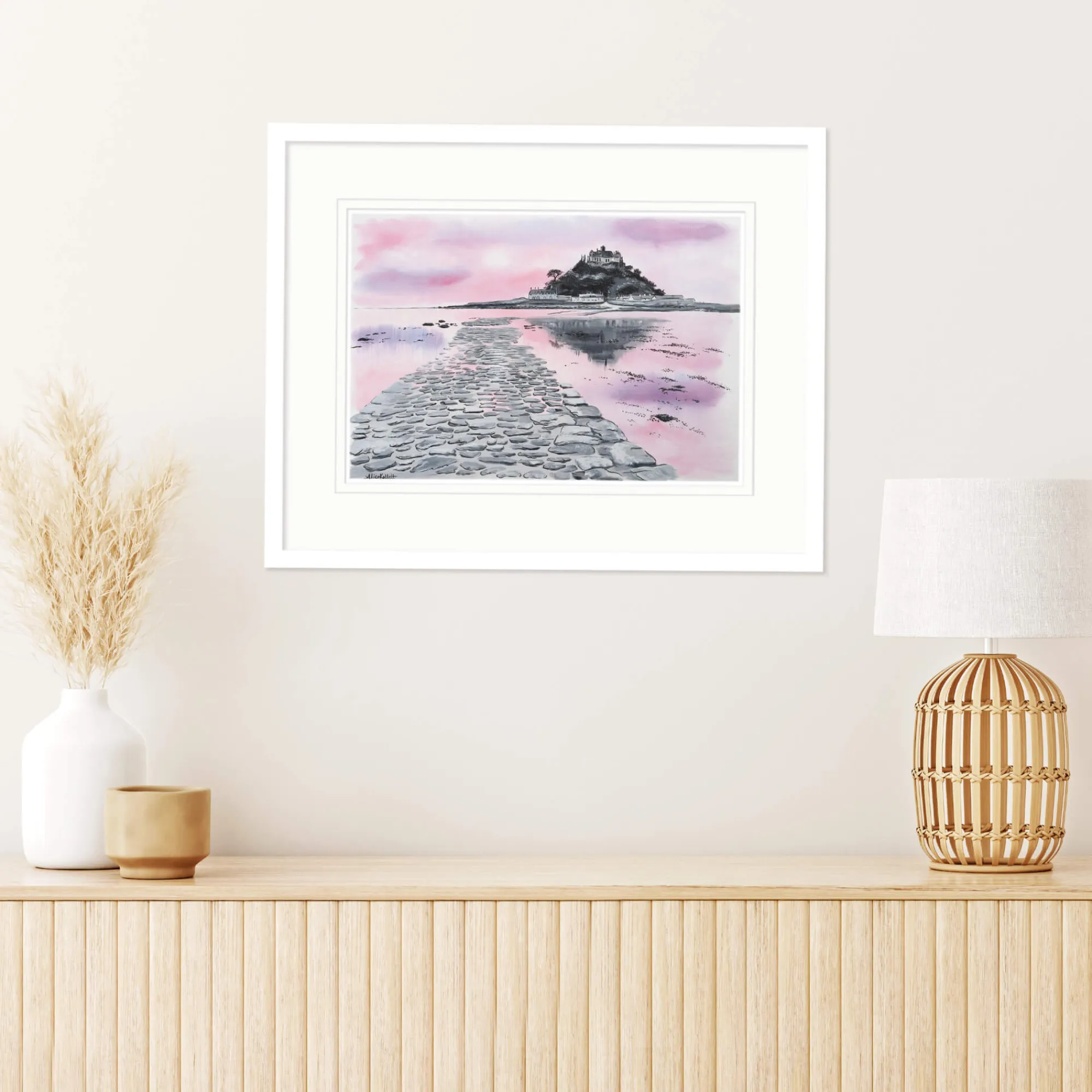 Unframed Prints*Whistlefish St Michaels Mount Medium Art Print