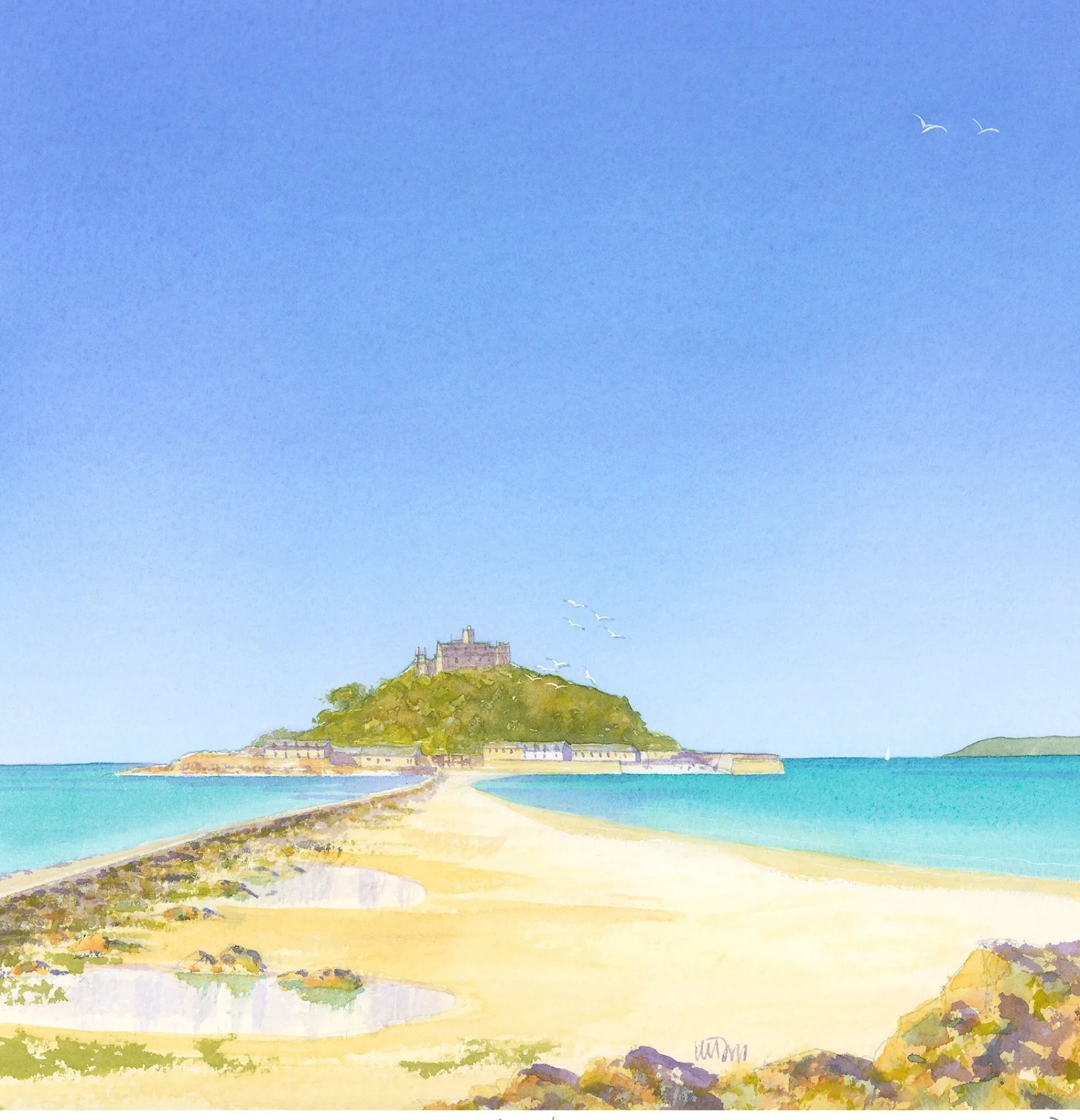 Unframed Prints*Whistlefish St Michael's Way Art Print