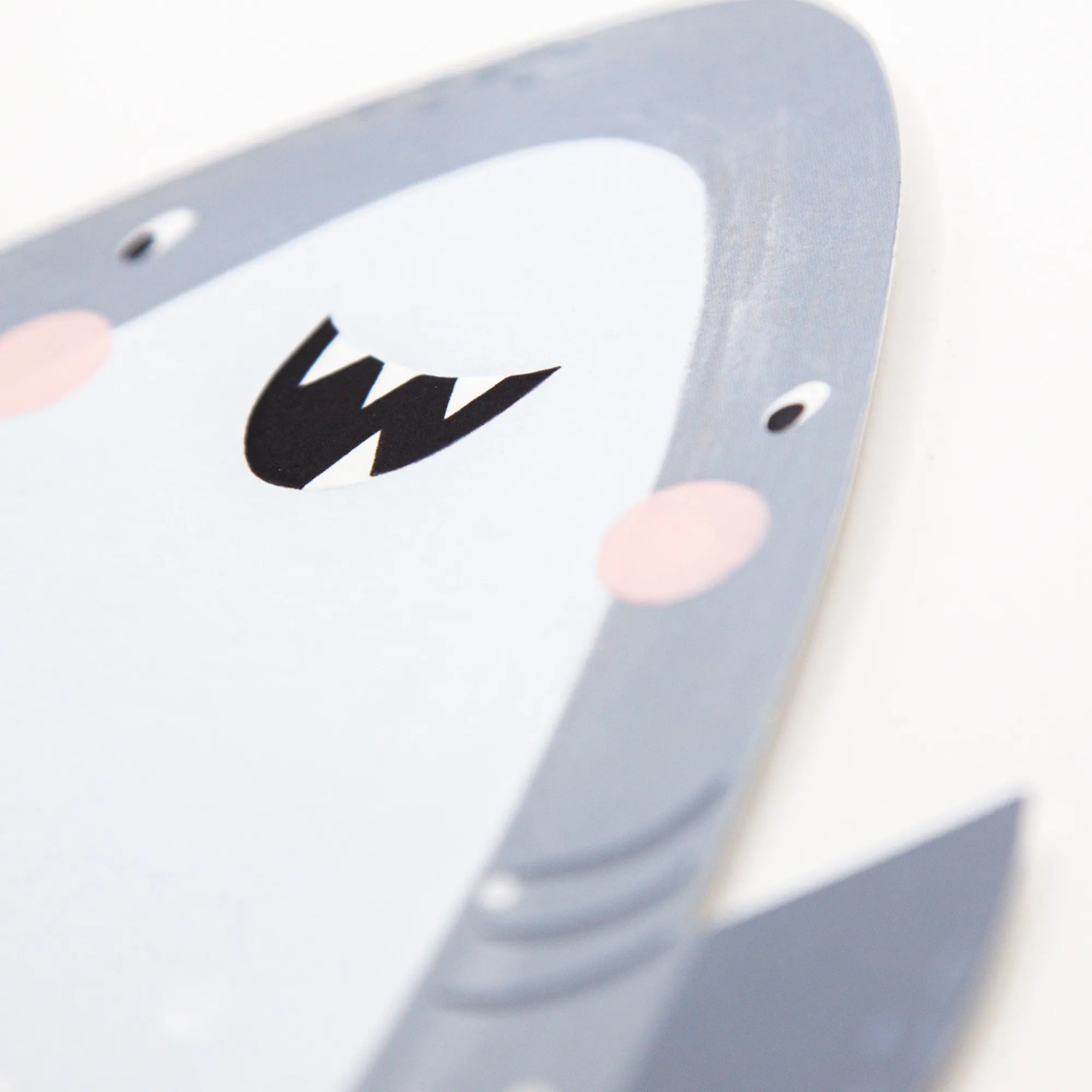 Celebration*Whistlefish Stevie The Shark Cut-Out Card