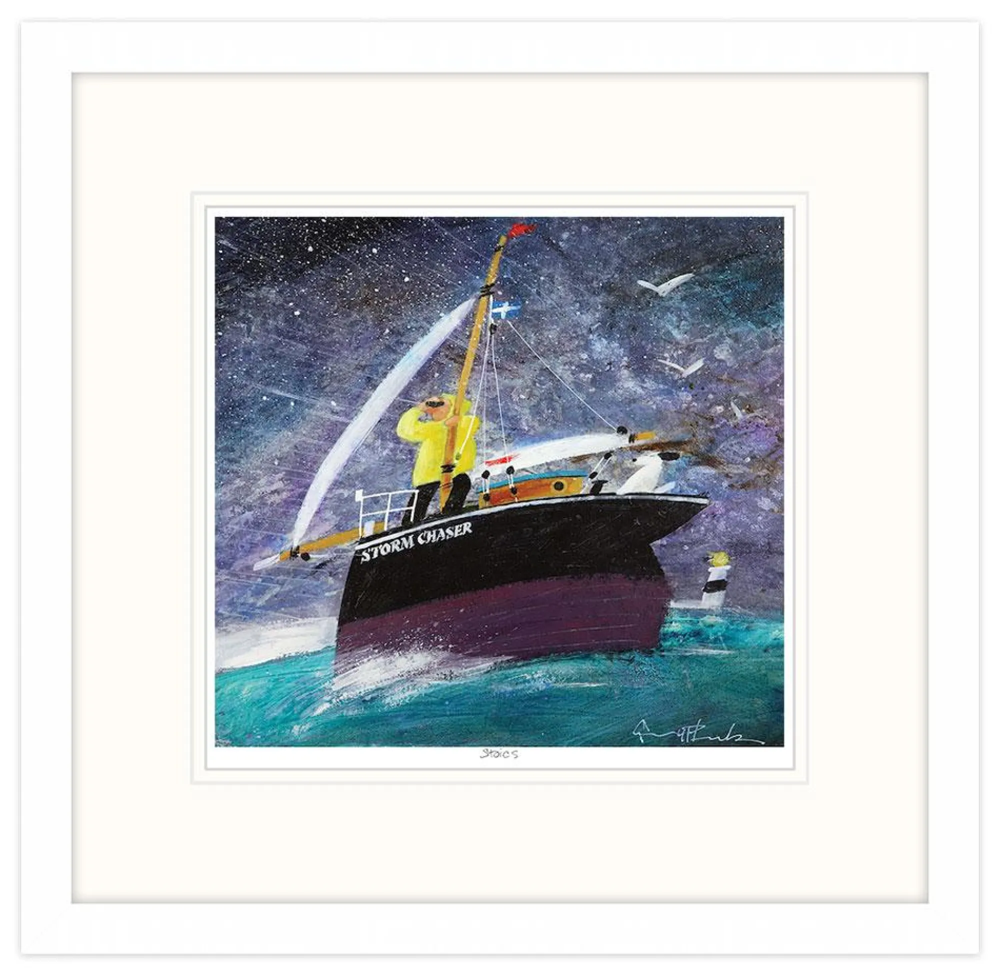 Framed Prints*Whistlefish Stoics Framed Print