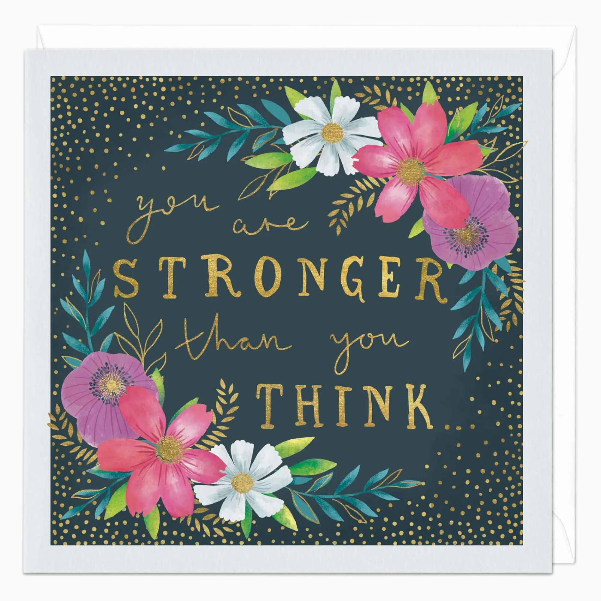 Just To Say|Get Well Soon*Whistlefish Stronger Than You Think Card