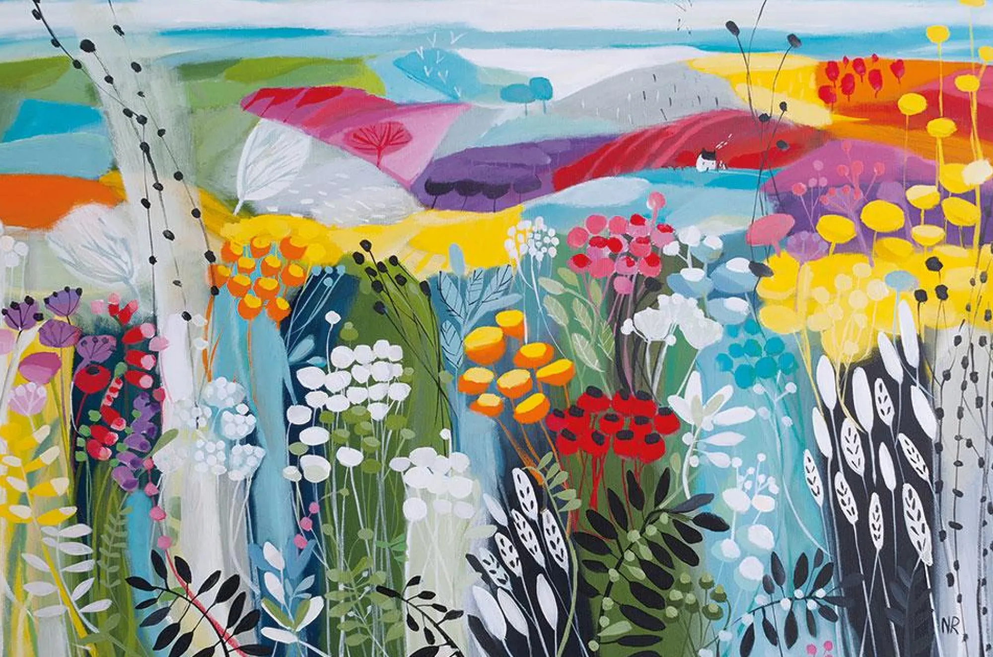 Unframed Prints*Whistlefish Summer Breeze Art Print