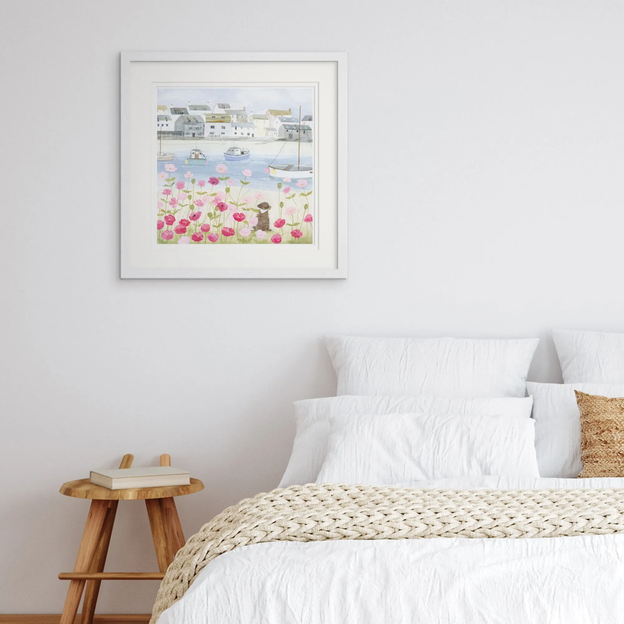 Floral & Flowers|Coastal Scenes*Whistlefish Summer Breeze Framed Print