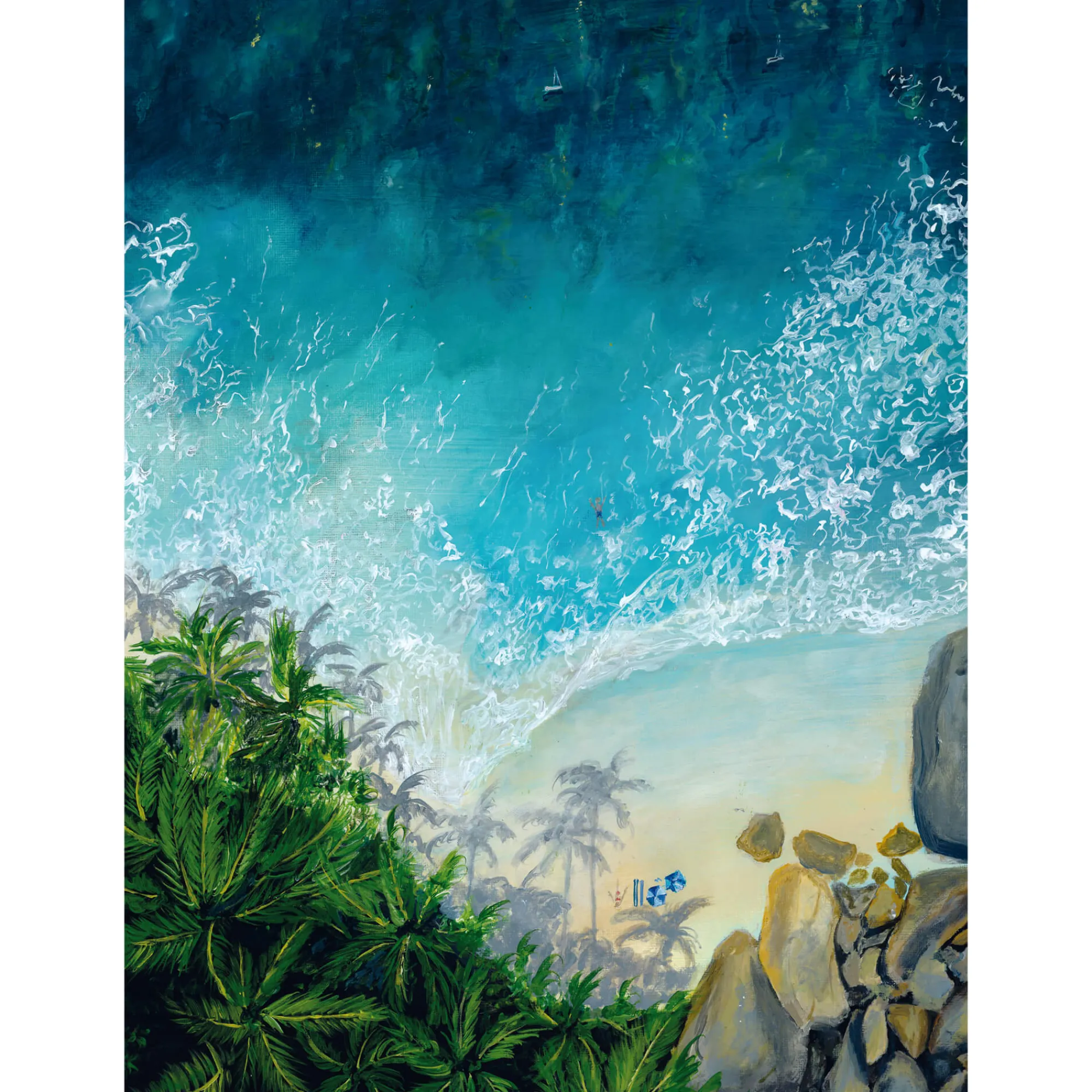 Unframed Prints*Whistlefish Summer Dreaming Art Print