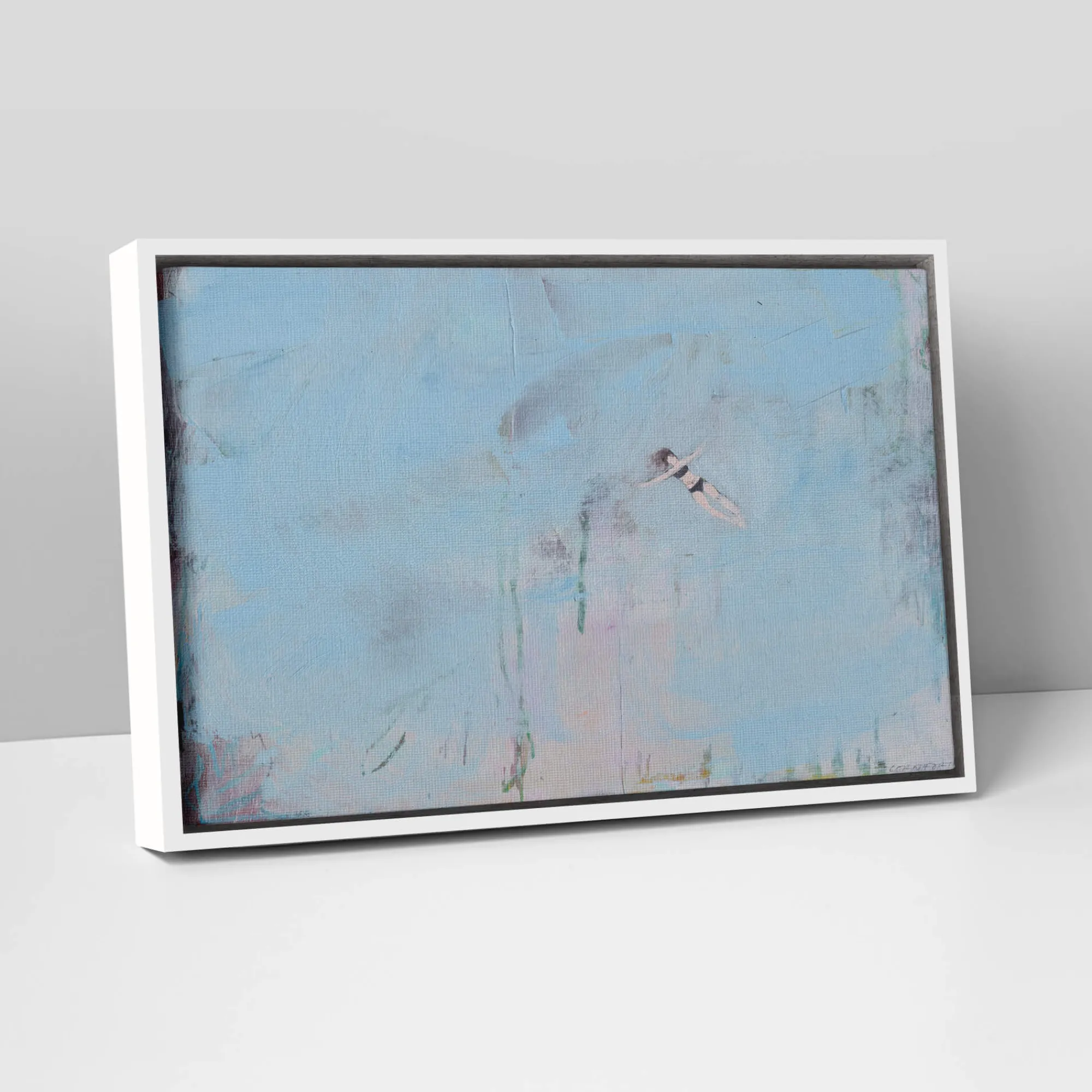 Coastal Scenes|Framed Canvas*Whistlefish Summer Dreaming Framed Canvas