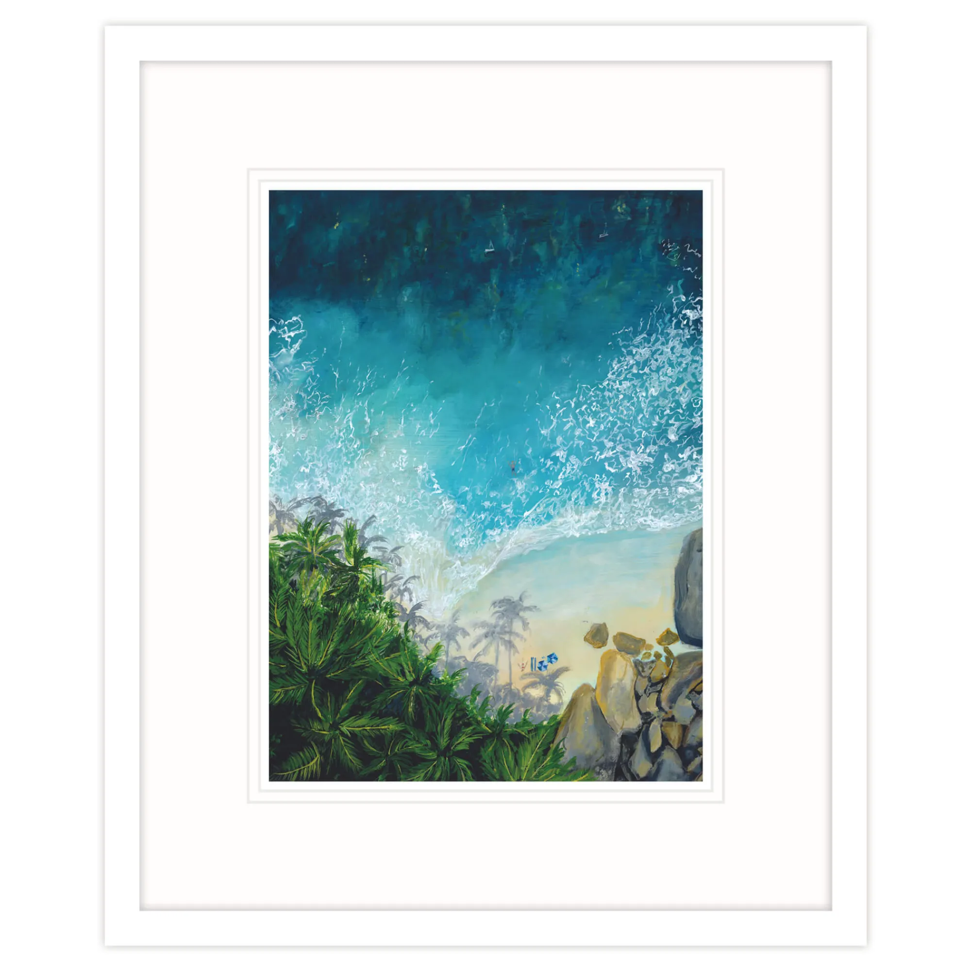 Coastal Scenes|Framed Prints*Whistlefish Summer Dreaming Framed Print