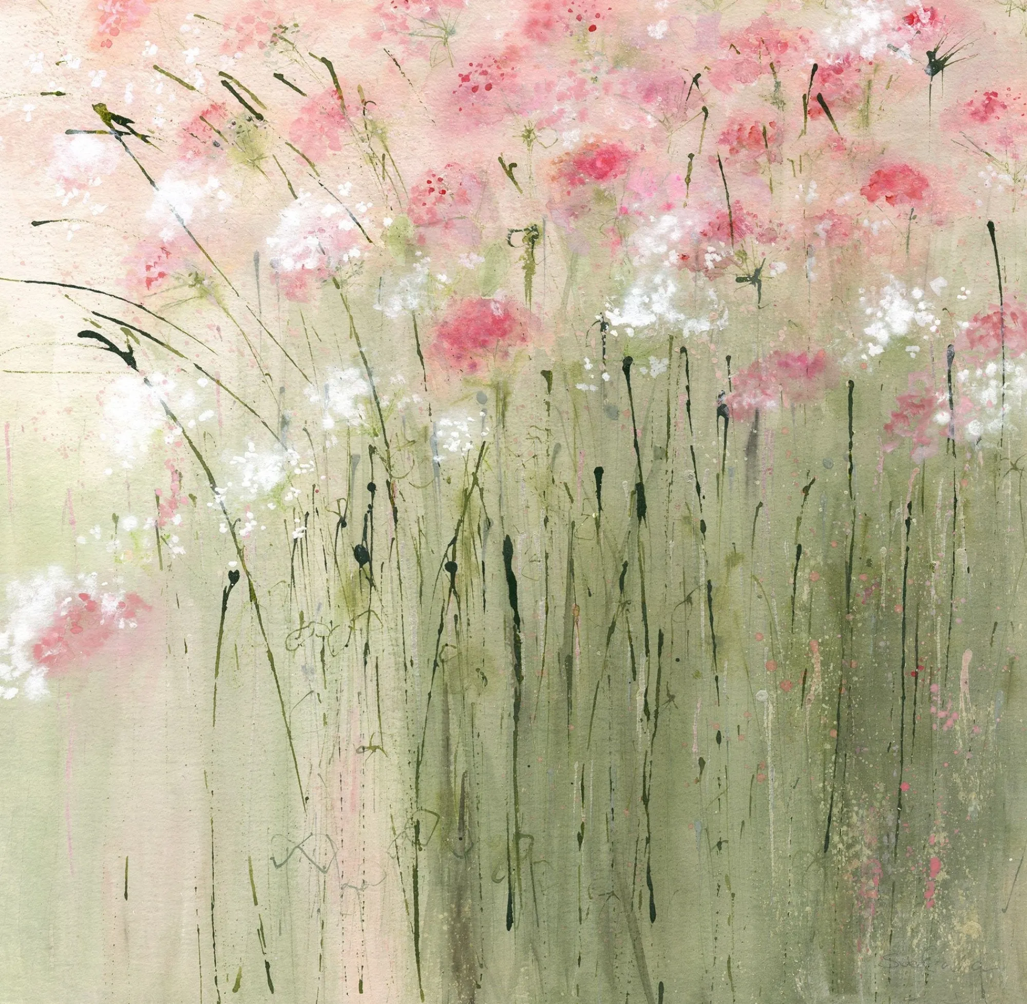 Unframed Prints*Whistlefish Summer Pinks Art Print
