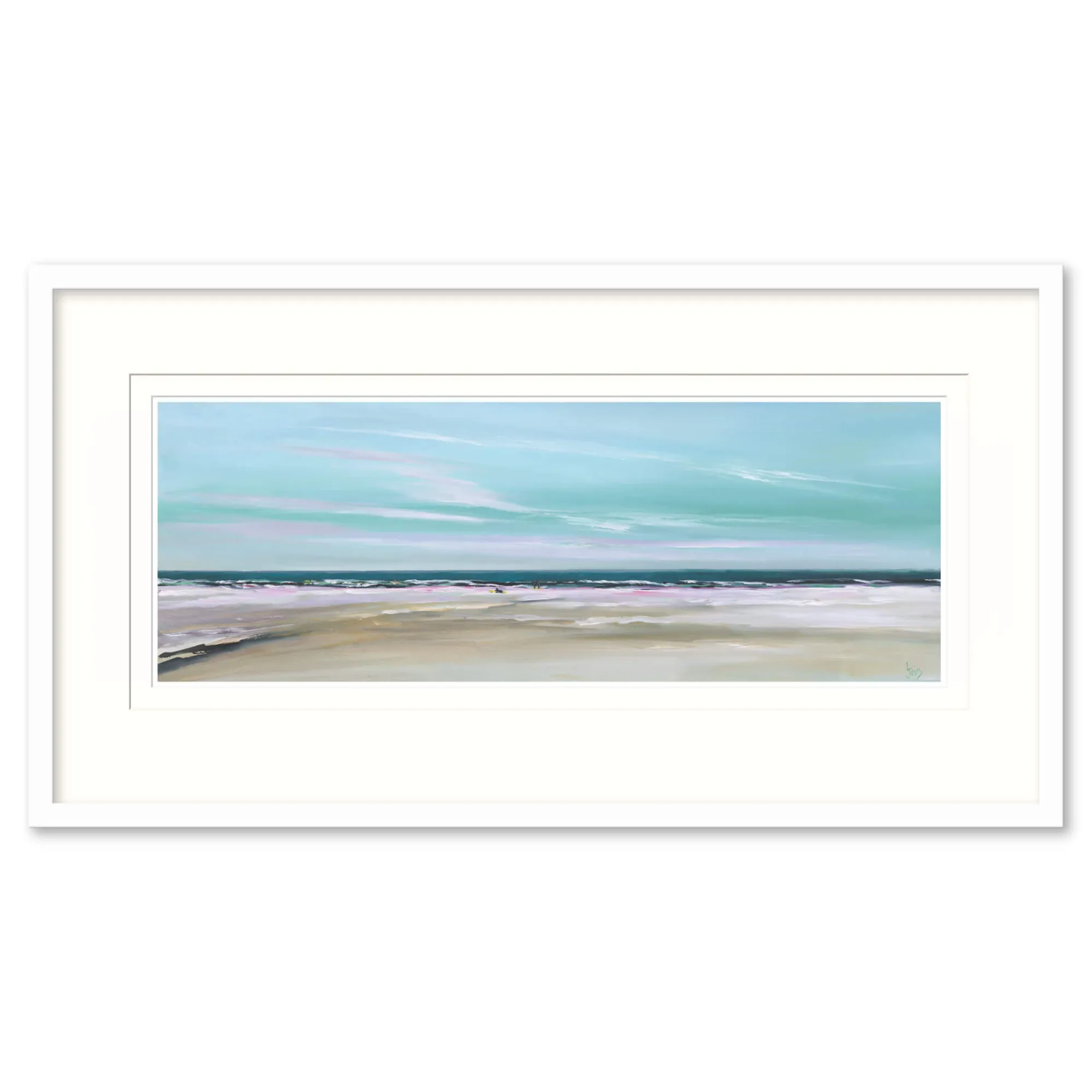 Coastal Scenes|Framed Prints*Whistlefish Summer Surf Framed Print