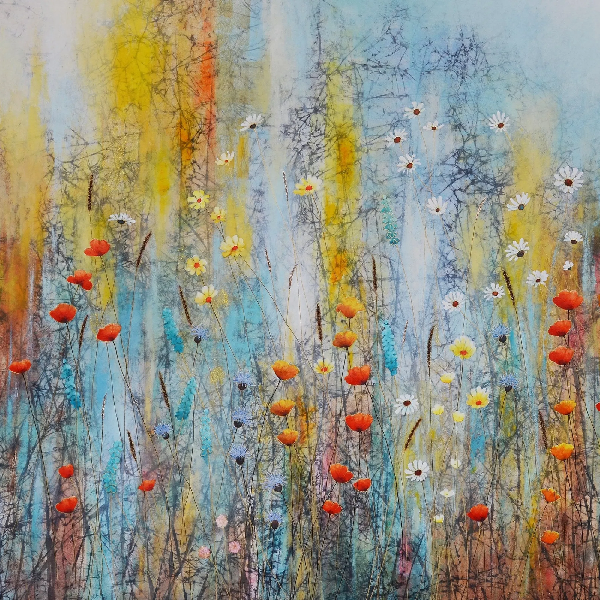 Unframed Prints*Whistlefish Sun Burst Art Print