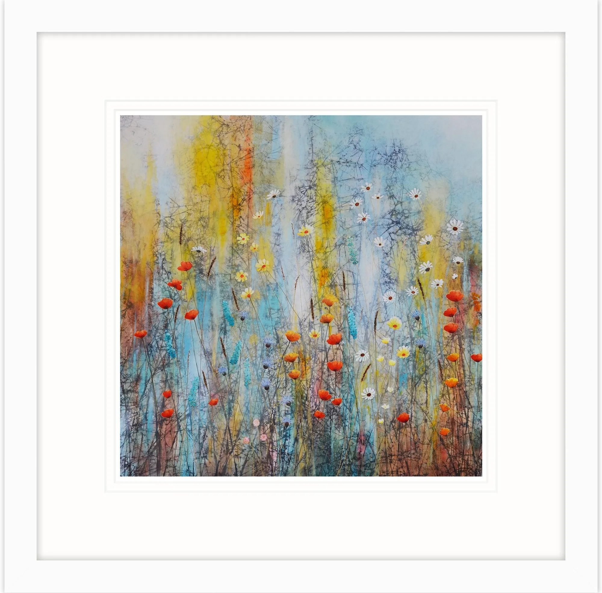 Floral & Flowers|Framed Prints*Whistlefish Sun Burst Framed Print