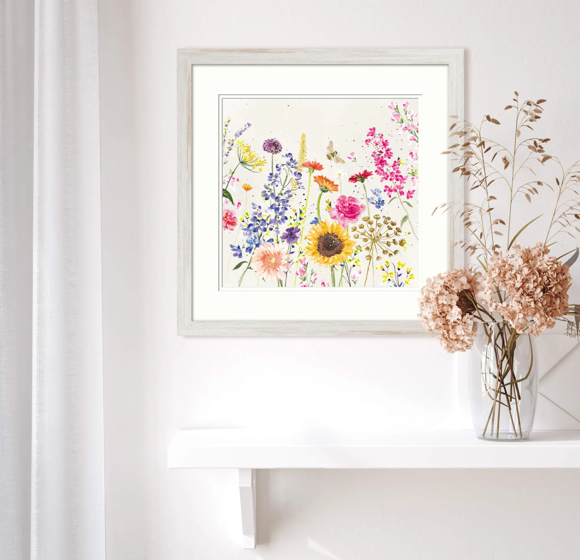 Unframed Prints*Whistlefish Sunflowers Small Art Print