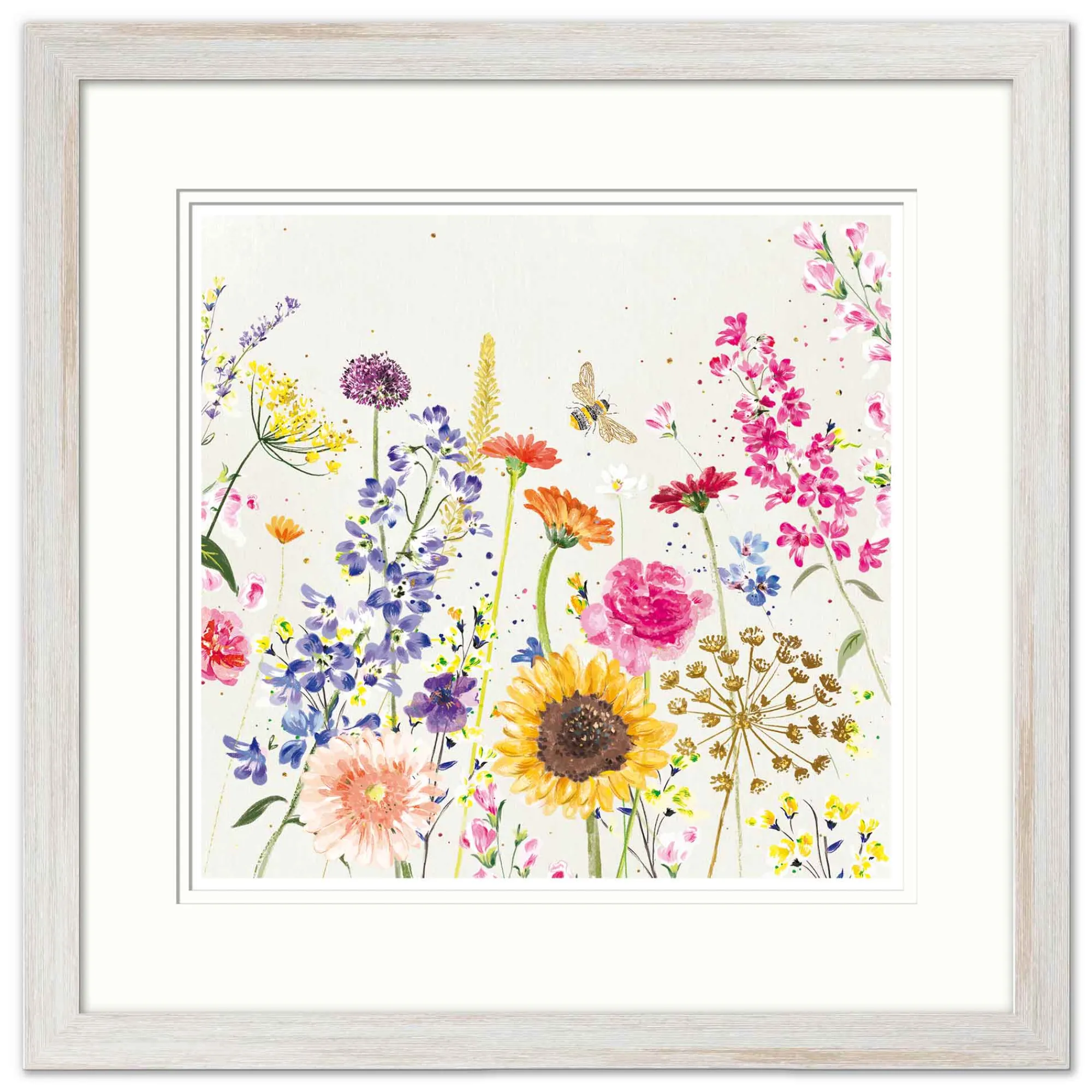 Floral & Flowers|Framed Prints*Whistlefish Sunflowers Small Framed Print