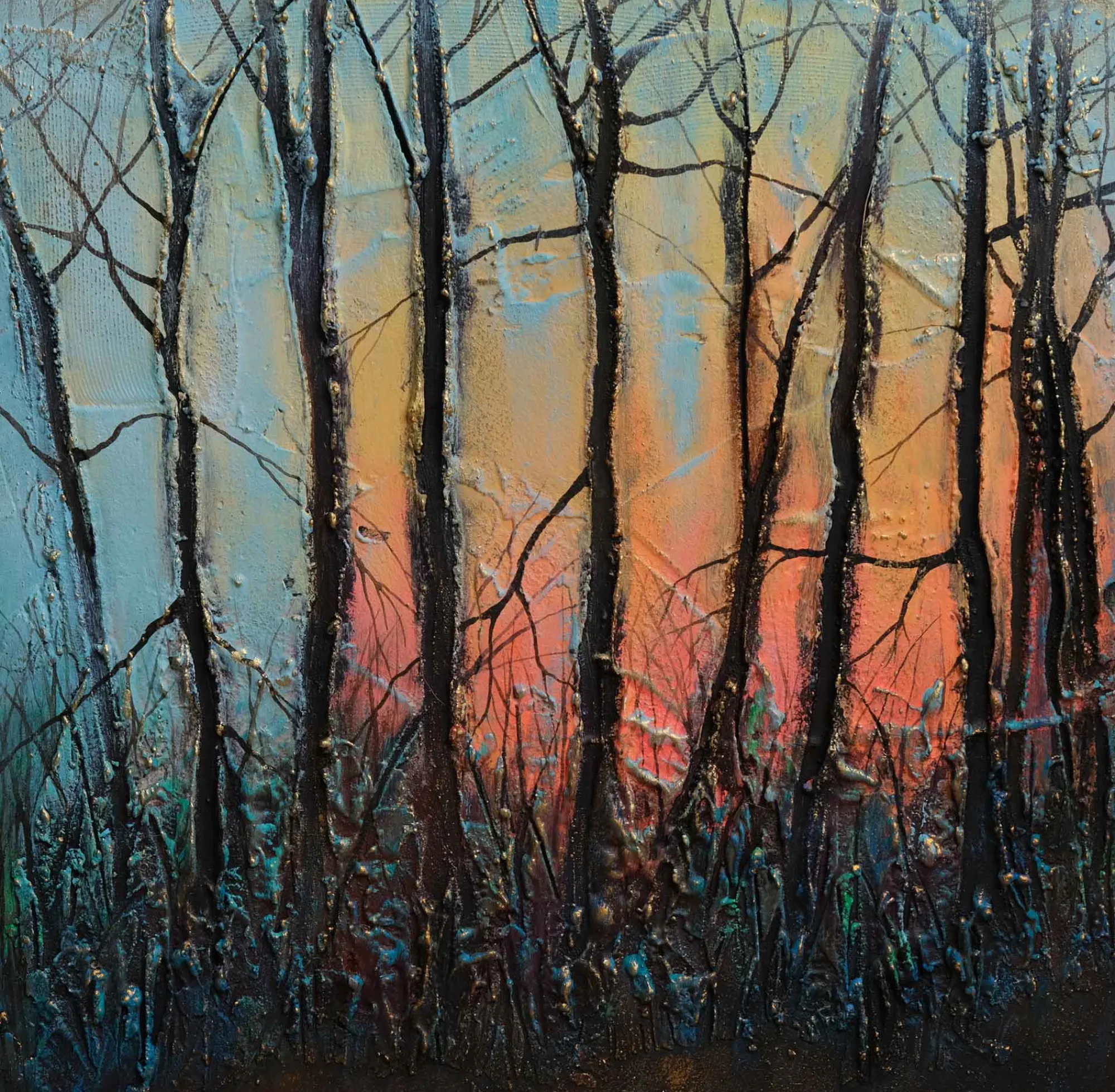 Unframed Prints*Whistlefish Sunlit Forest Med Art Print