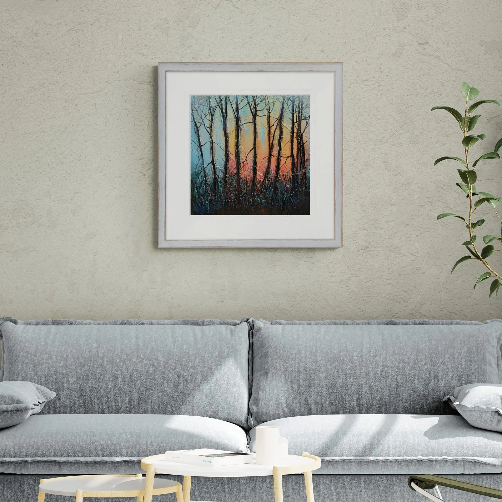 Unframed Prints*Whistlefish Sunlit Forest Med Art Print