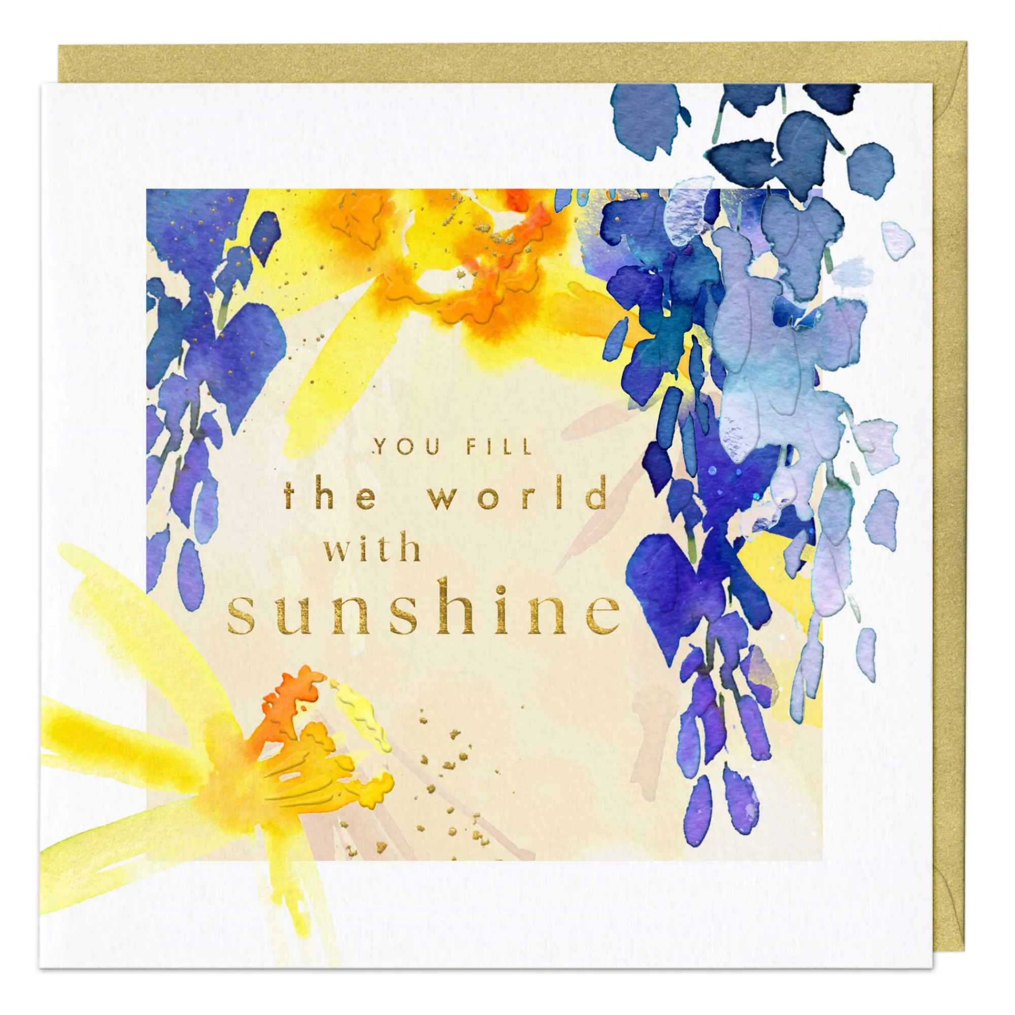 Just To Say*Whistlefish Sunshine Luxury Appreciation Card