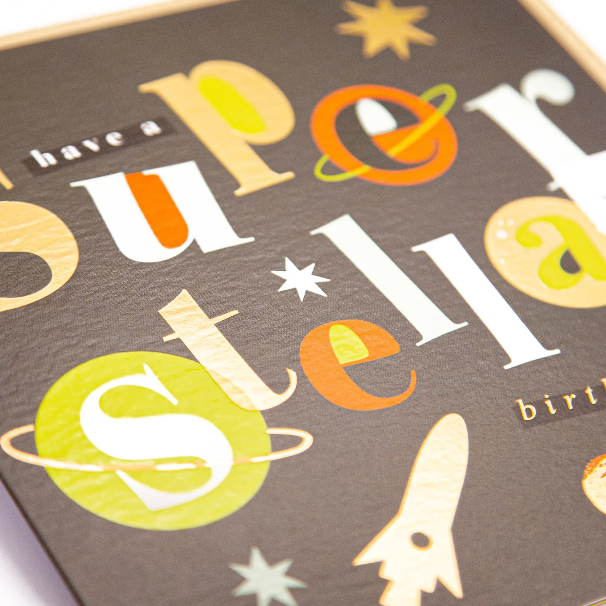 Birthday|For Children*Whistlefish Super Stellar Birthday Card
