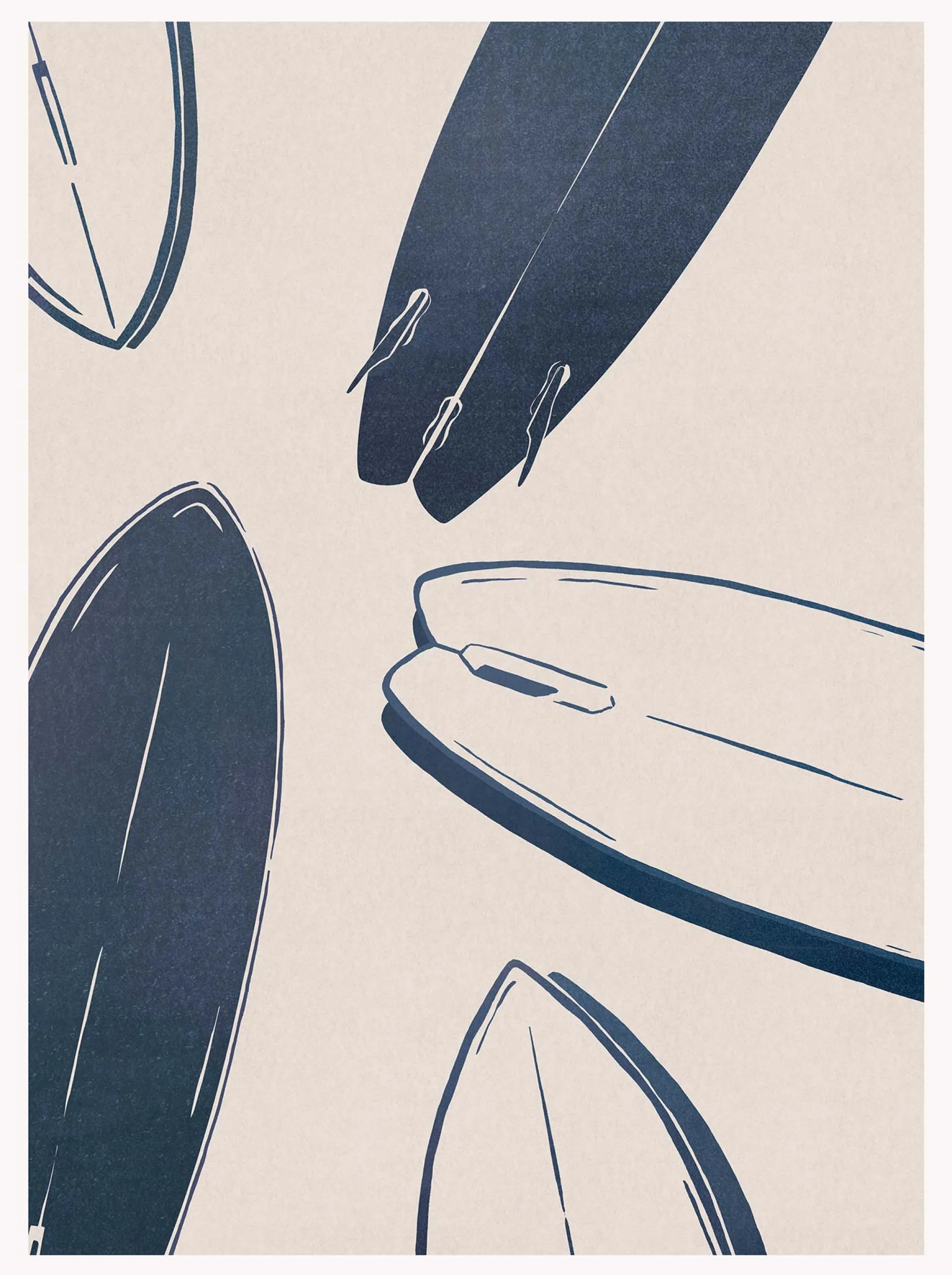 Unframed Prints*Whistlefish Surfboards Art Print