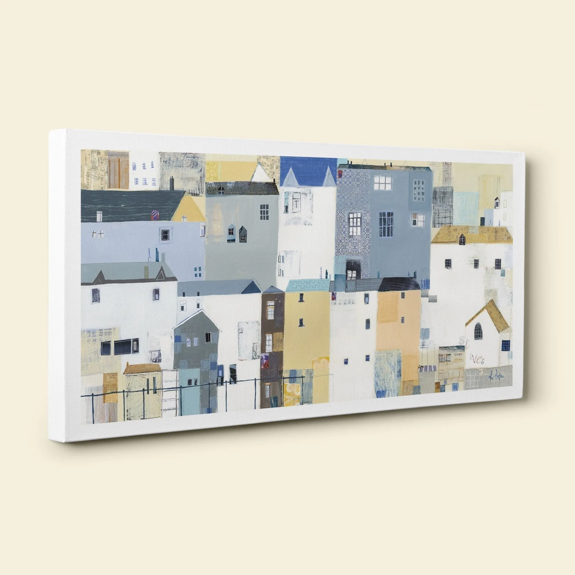 St Ives|Cornwall*Whistlefish Textures Of St Ives Canvas