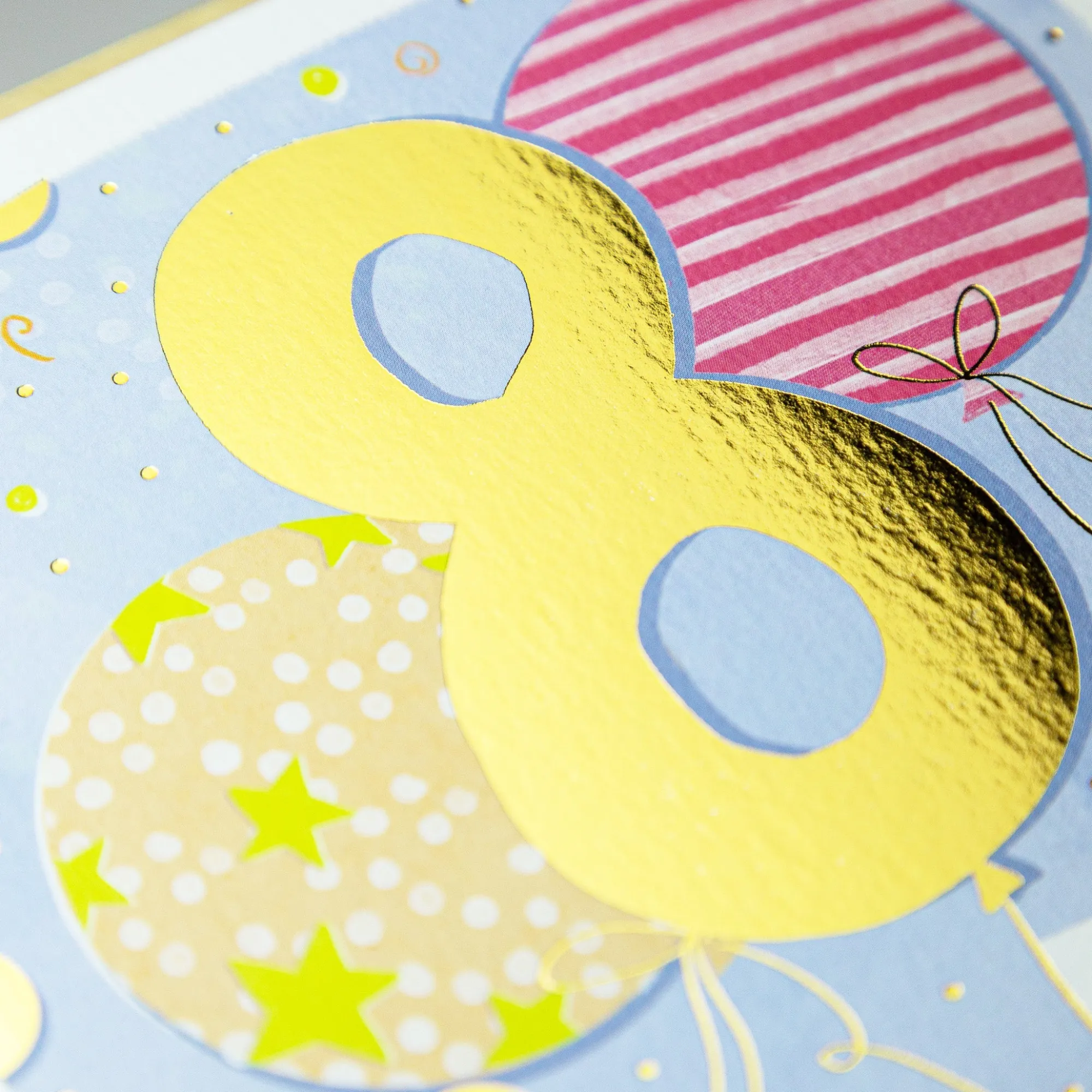 Birthday|By Age*Whistlefish 8th Balloon Birthday Card