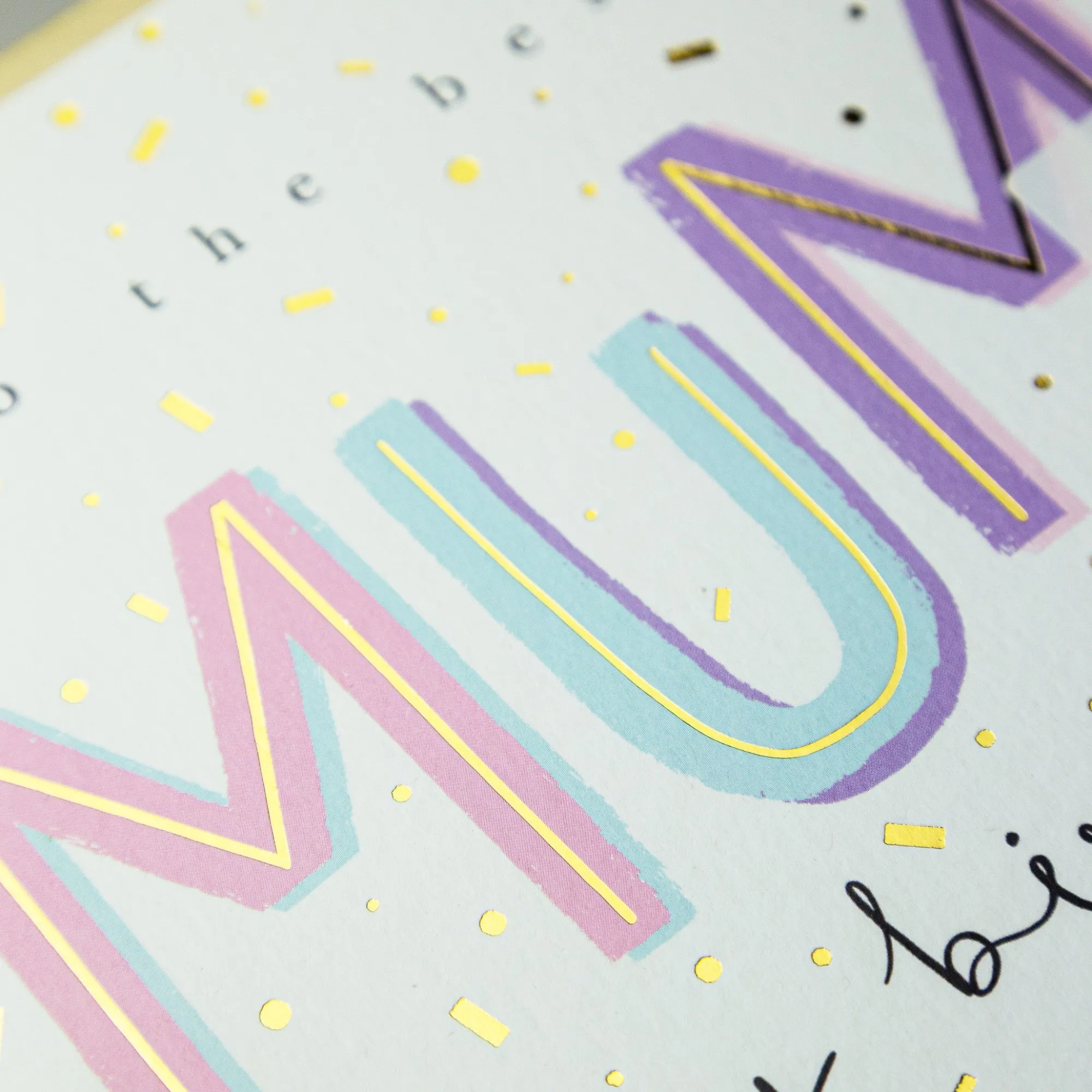 Birthday|For Relatives*Whistlefish The Best Mum Birthday Card