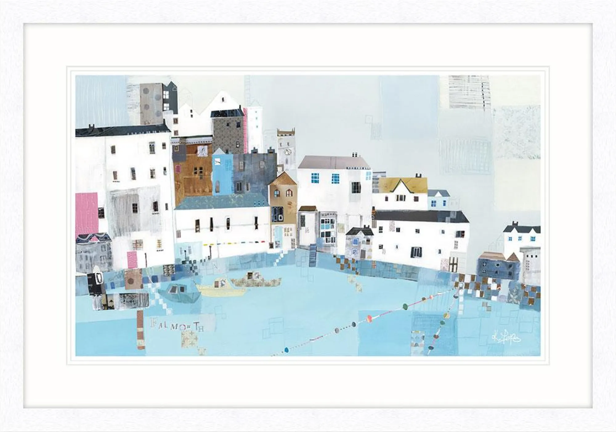 Framed Prints*Whistlefish The Front, Falmouth Framed Print