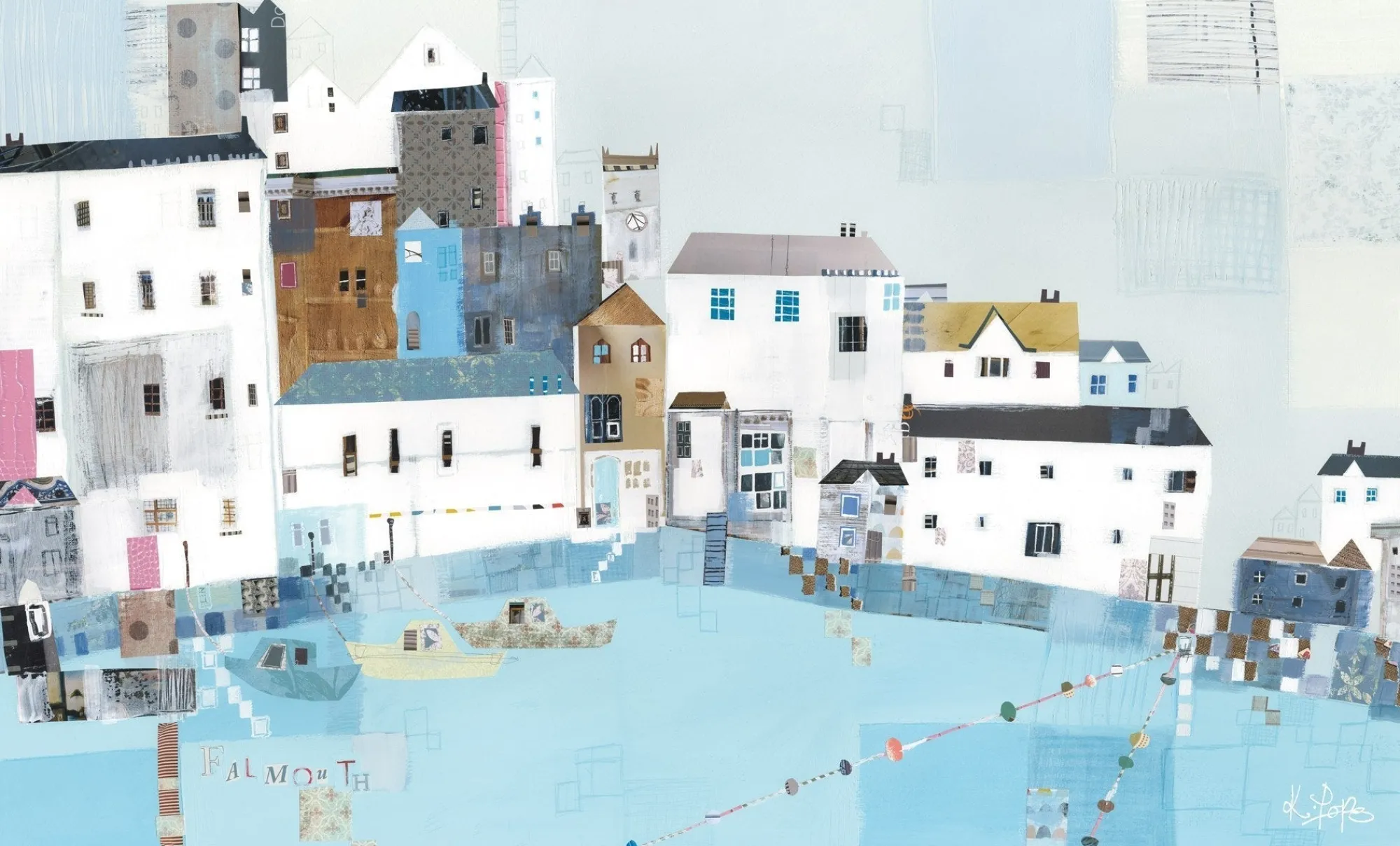 Unframed Prints*Whistlefish The Front Falmouth Large Art Print