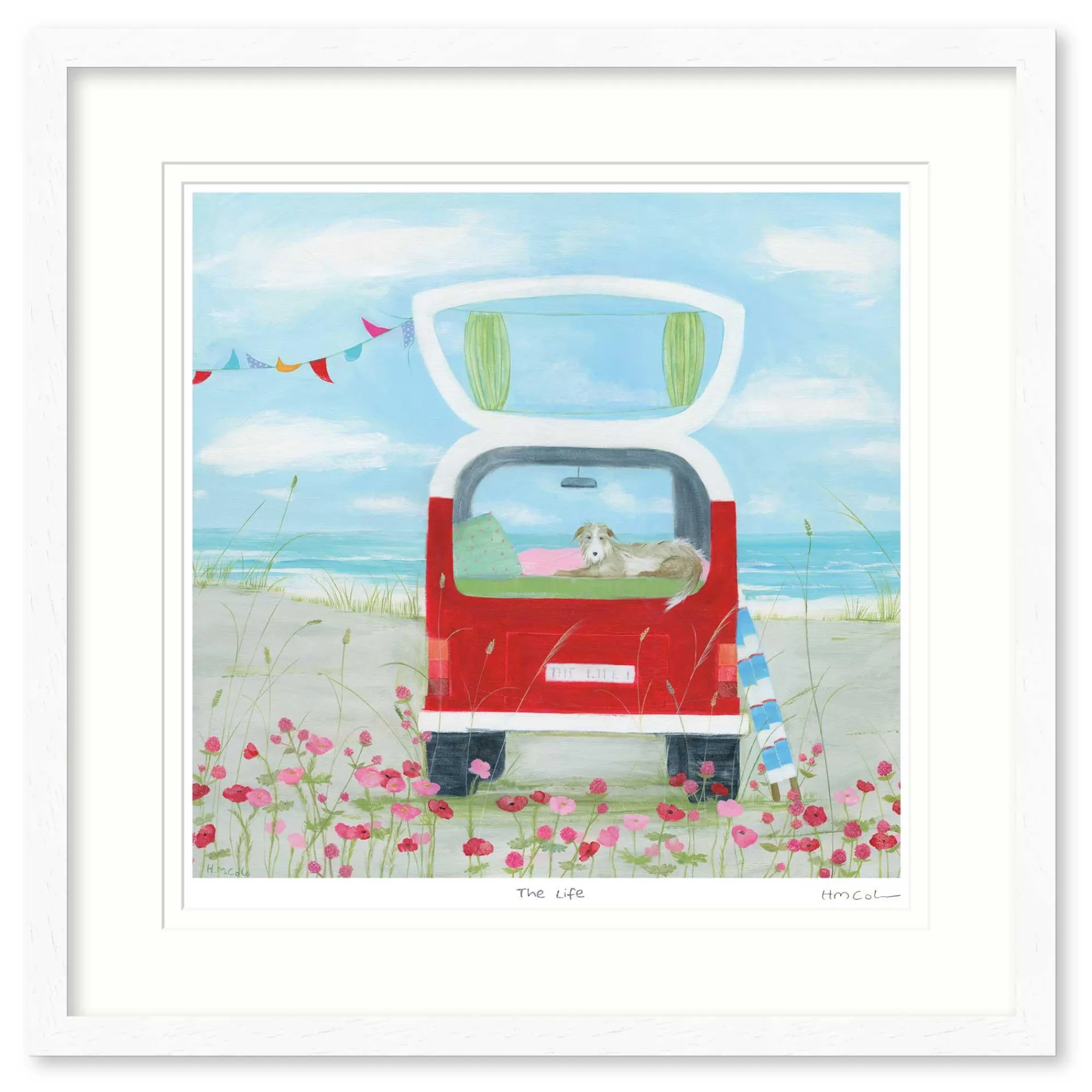 Floral & Flowers|Coastal Scenes*Whistlefish The Life Framed Print