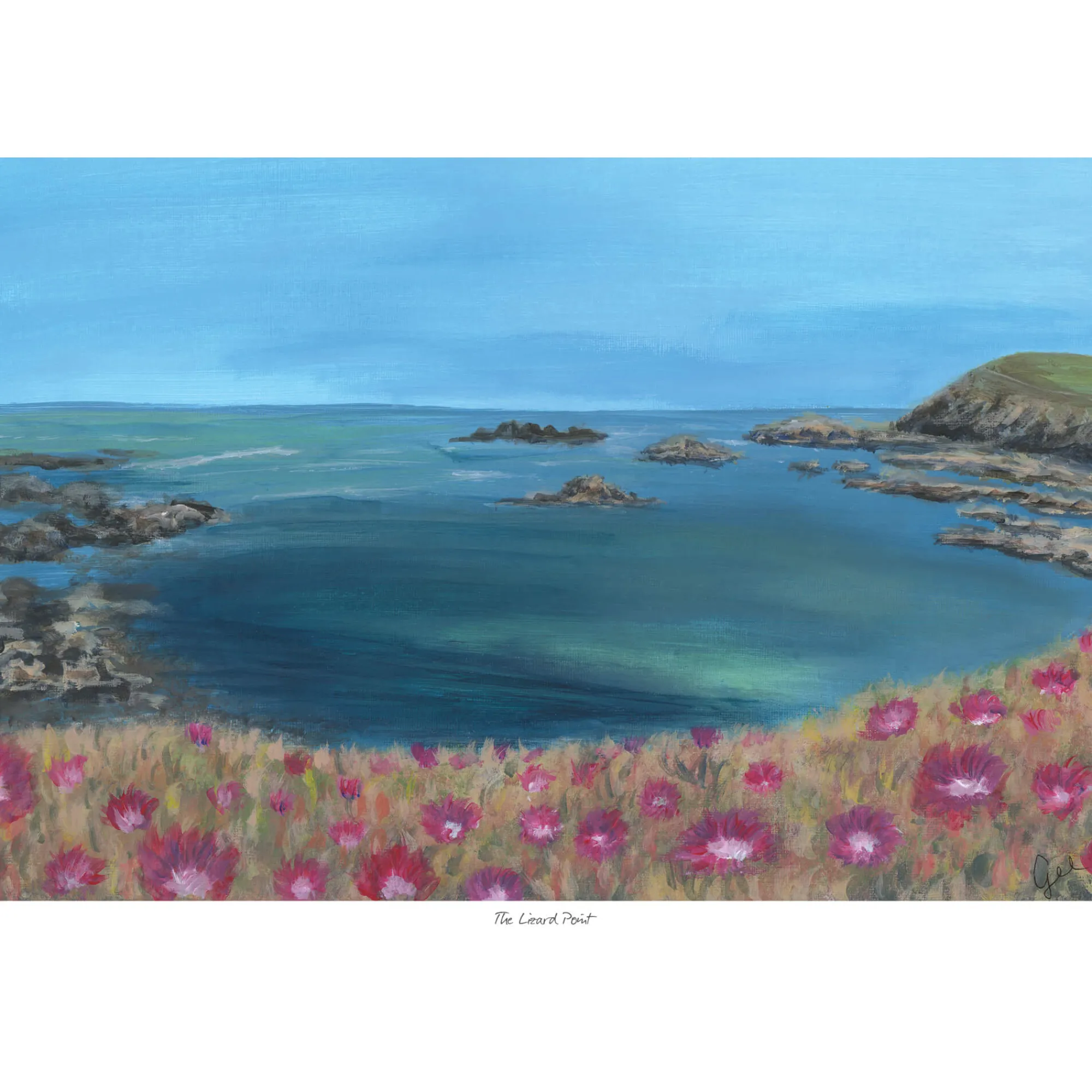 Unframed Prints*Whistlefish The Lizard Point Art Print