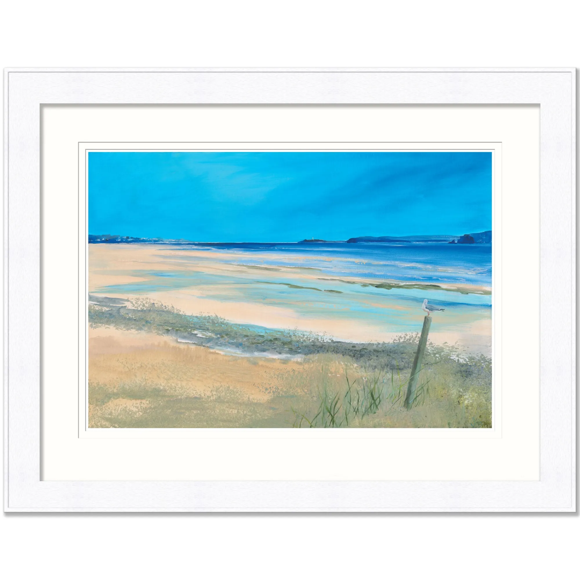Cornwall|Coastal Scenes*Whistlefish The Lookout Extra Large Framed Print