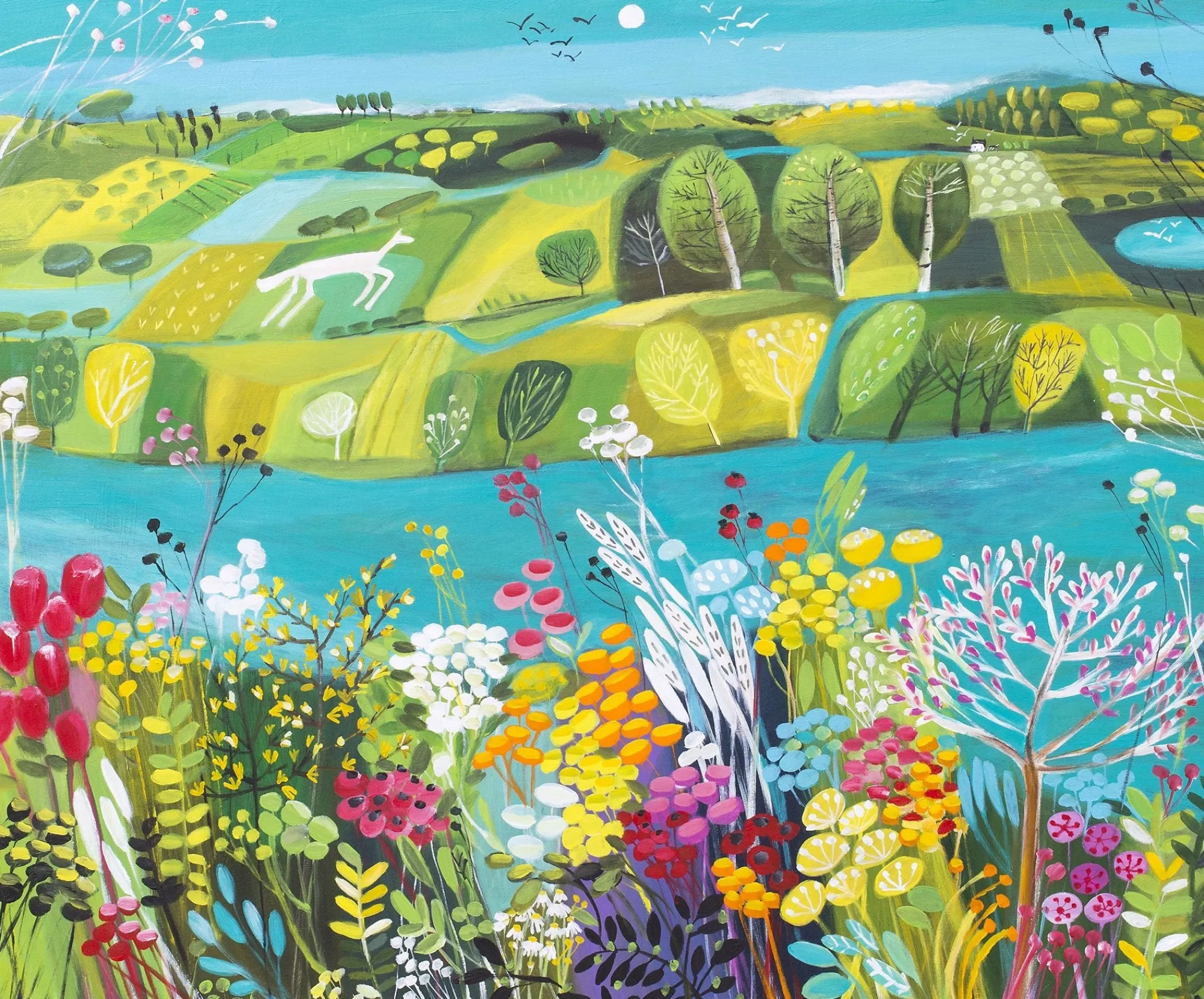 Unframed Prints*Whistlefish The Riverbank Art Print