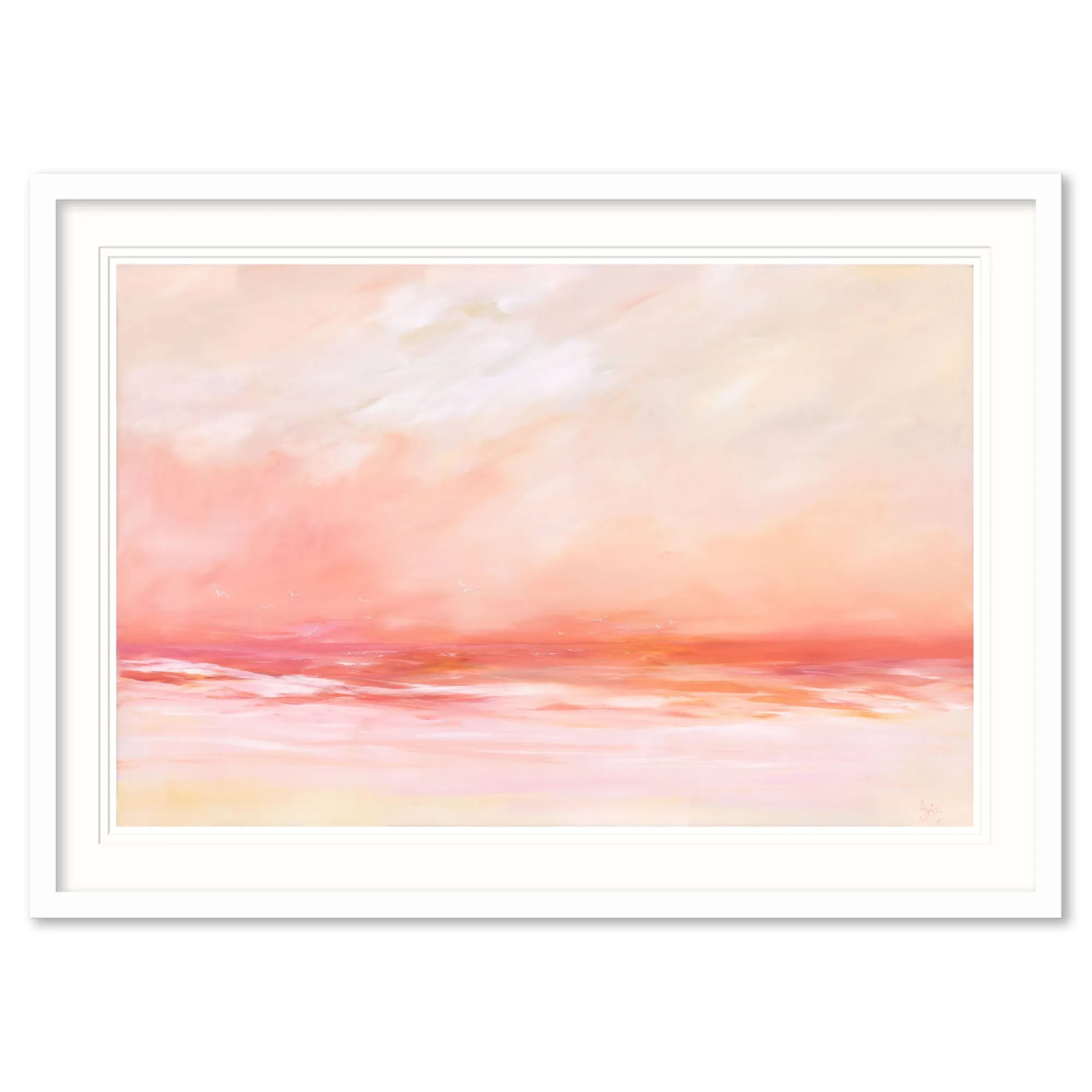 Coastal Scenes|Framed Prints*Whistlefish The Wave Large Framed Print