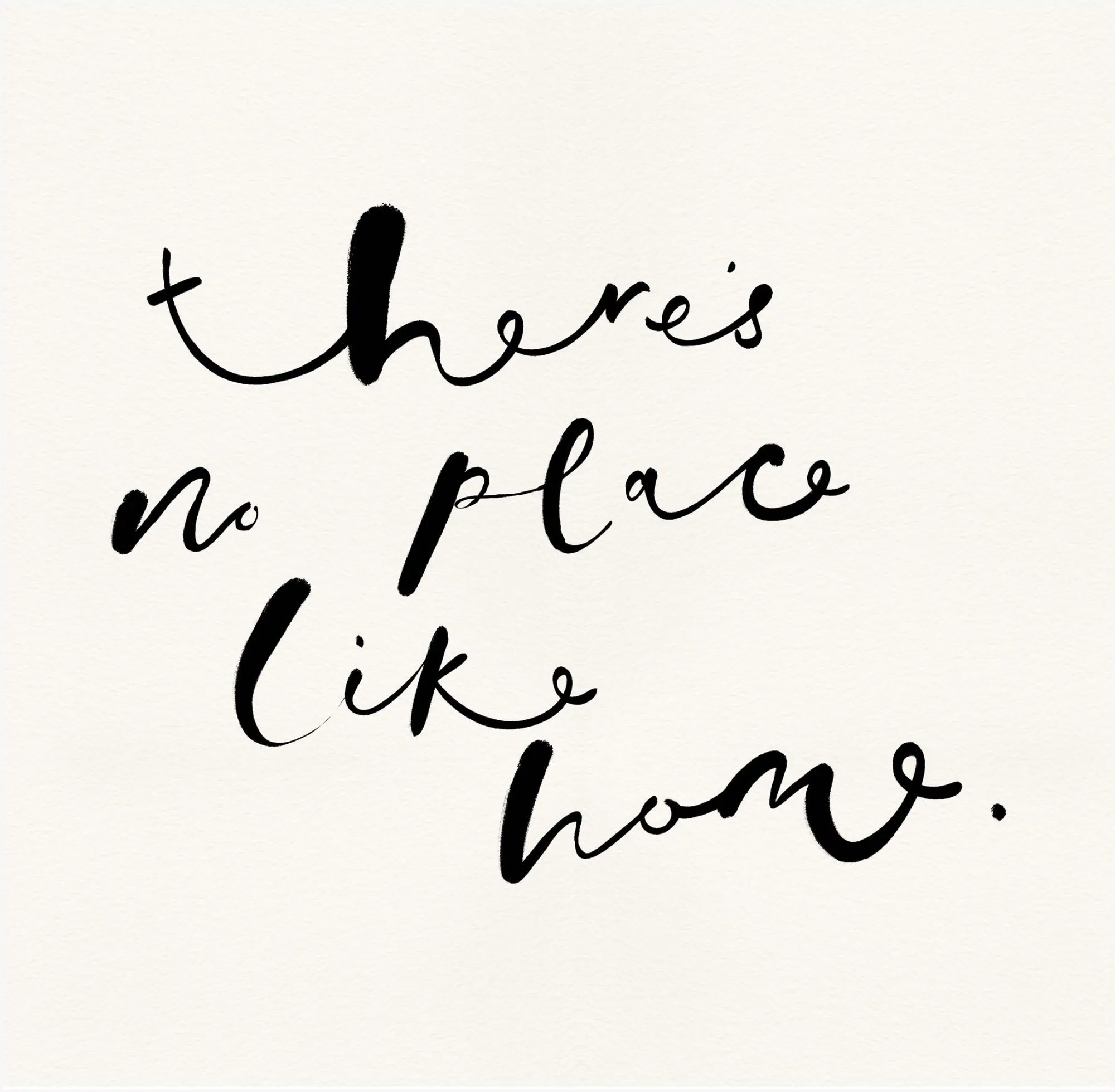 Unframed Prints*Whistlefish There's No Place Like Home Art Print
