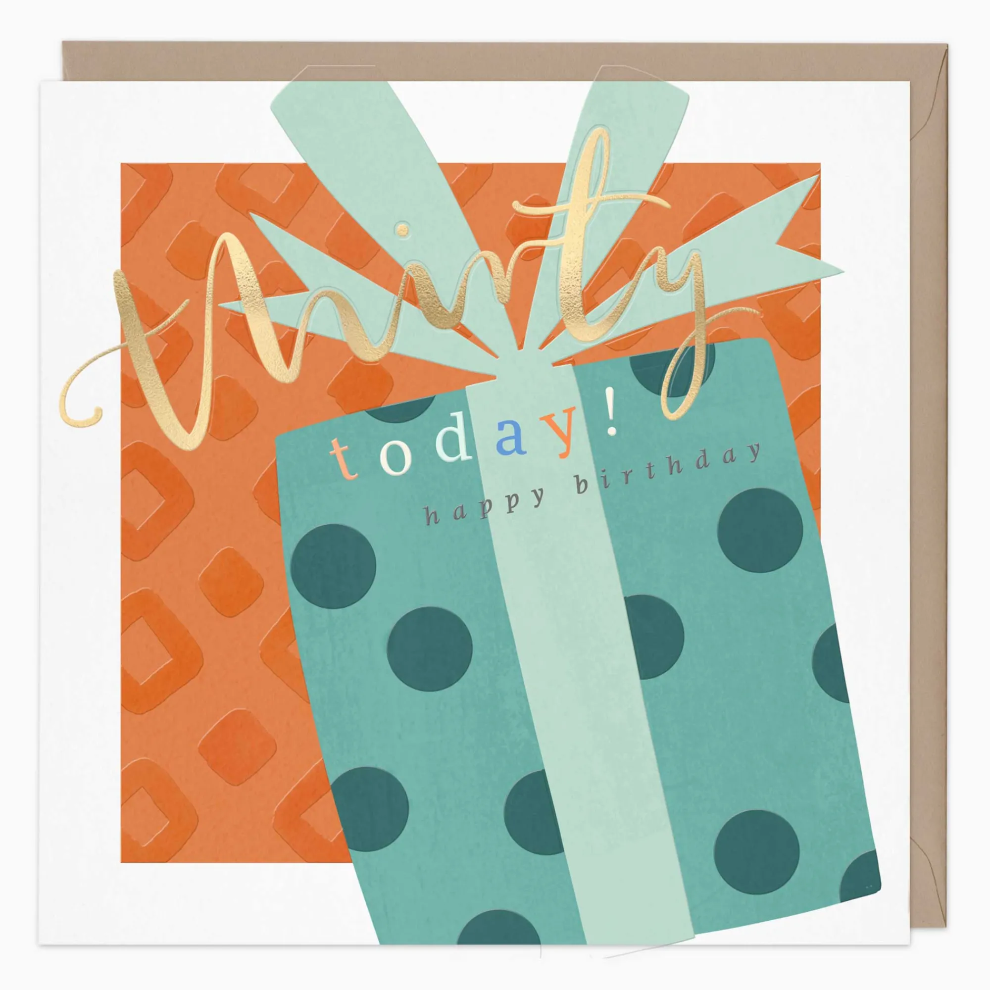 Birthday|Birthday*Whistlefish Thirty Today Luxury Birthday Card