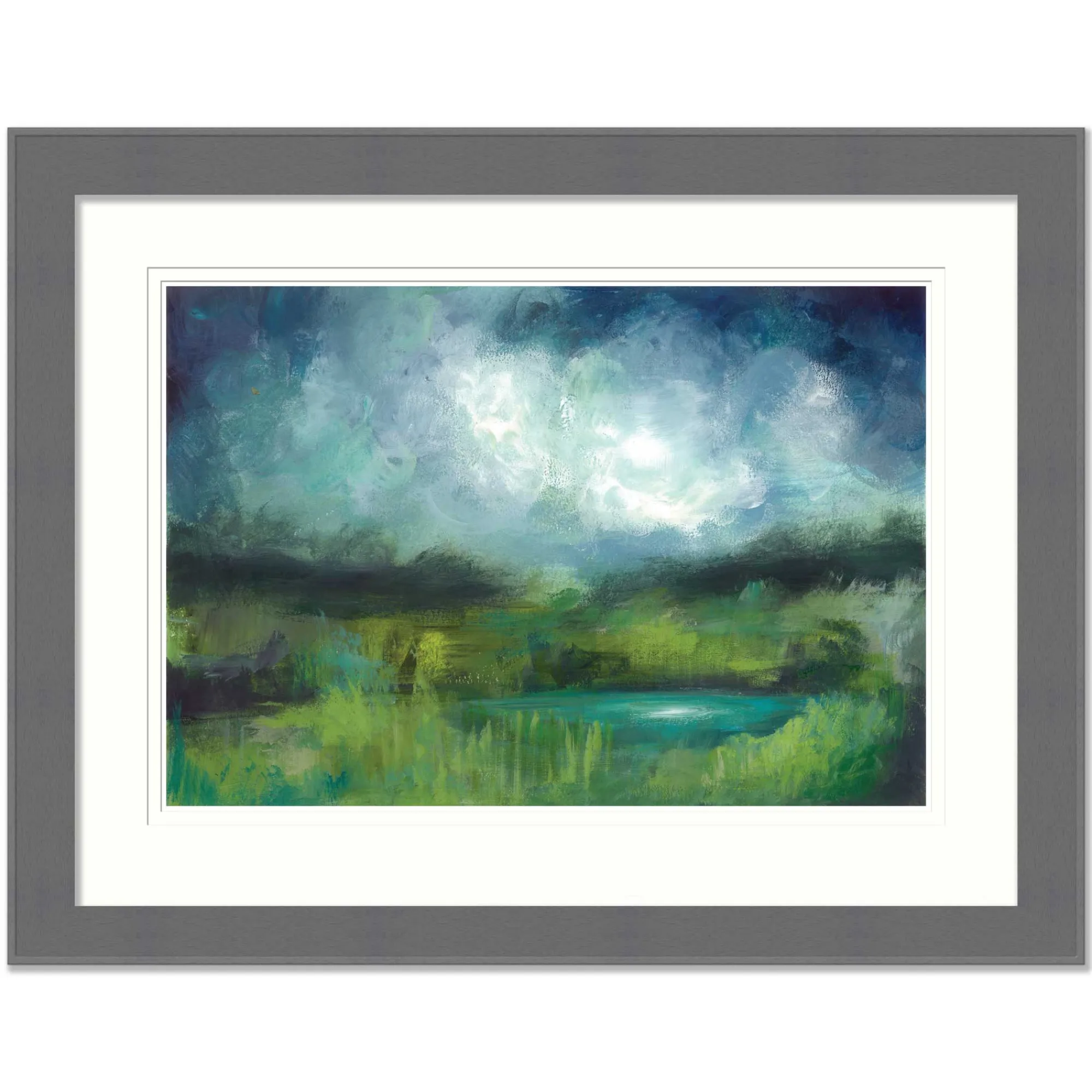 Framed Prints*Whistlefish This Green And Pleasant Land Framed Print