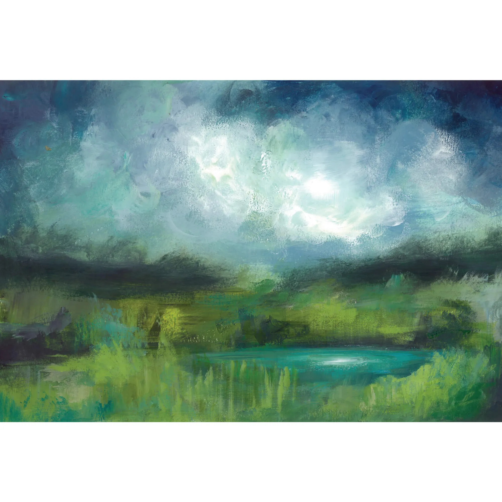 Unframed Prints*Whistlefish This Green And Pleasant Land Art Print