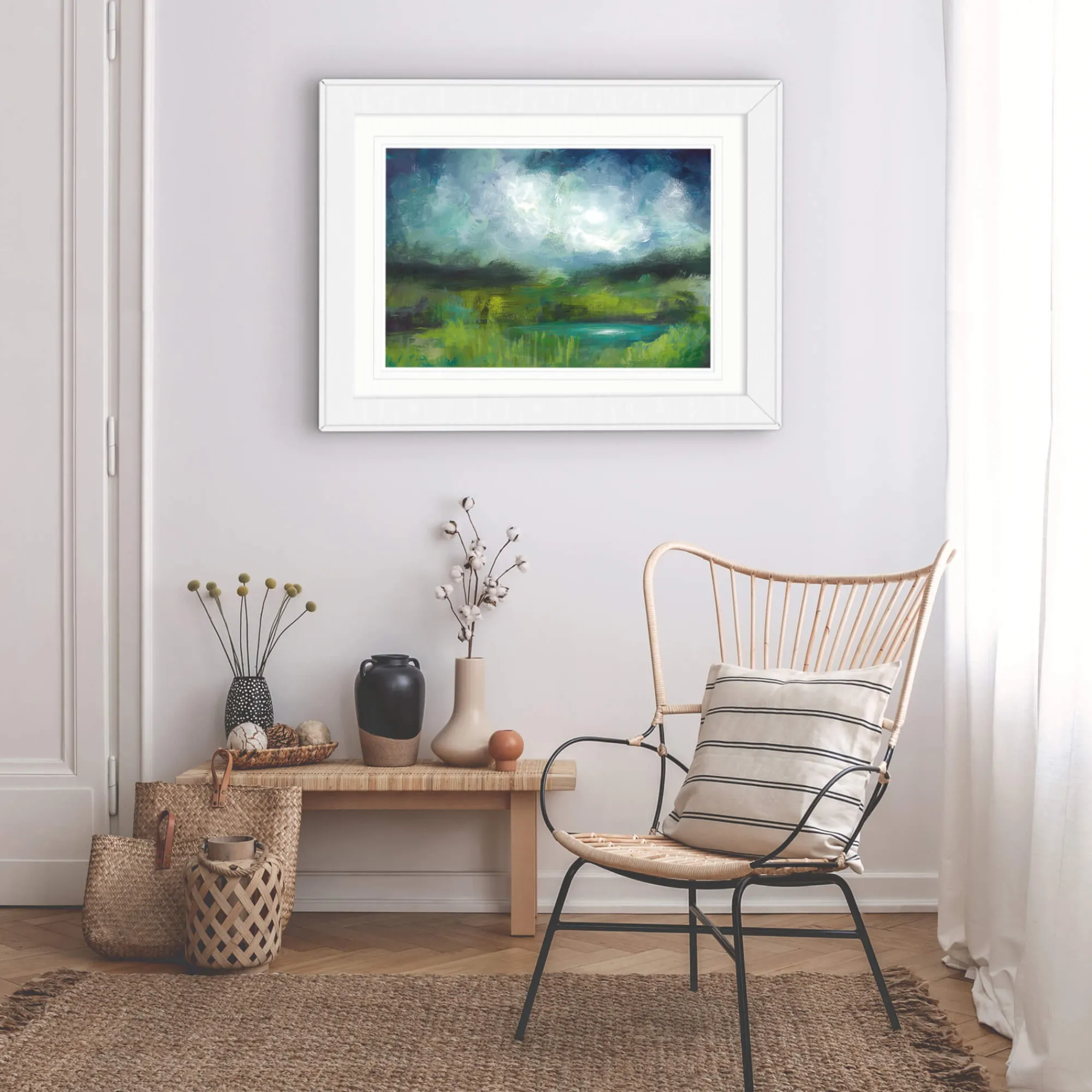Unframed Prints*Whistlefish This Green And Pleasant Land Art Print