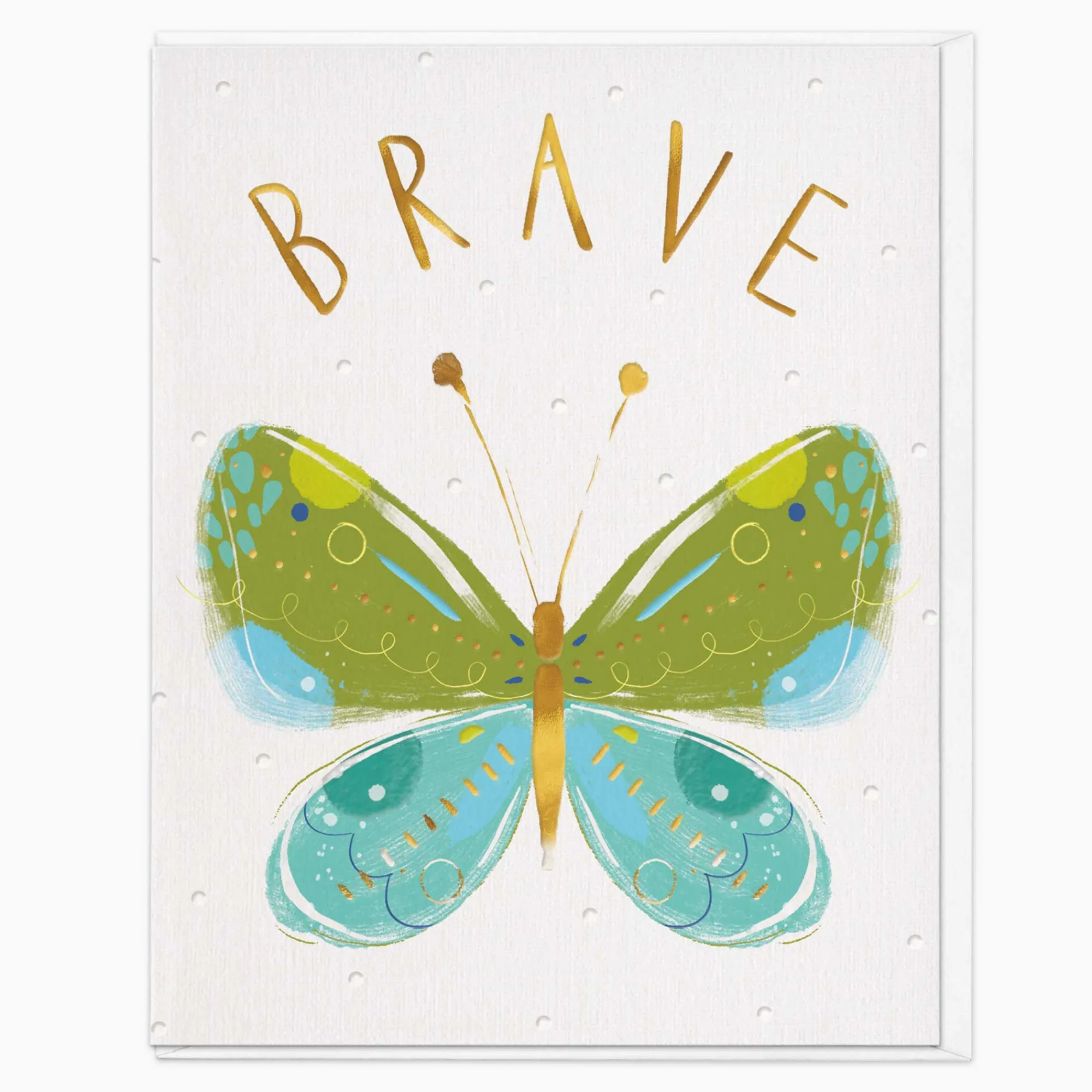 Thinking Of You*Whistlefish Thoughtful Butterfly Brave Card