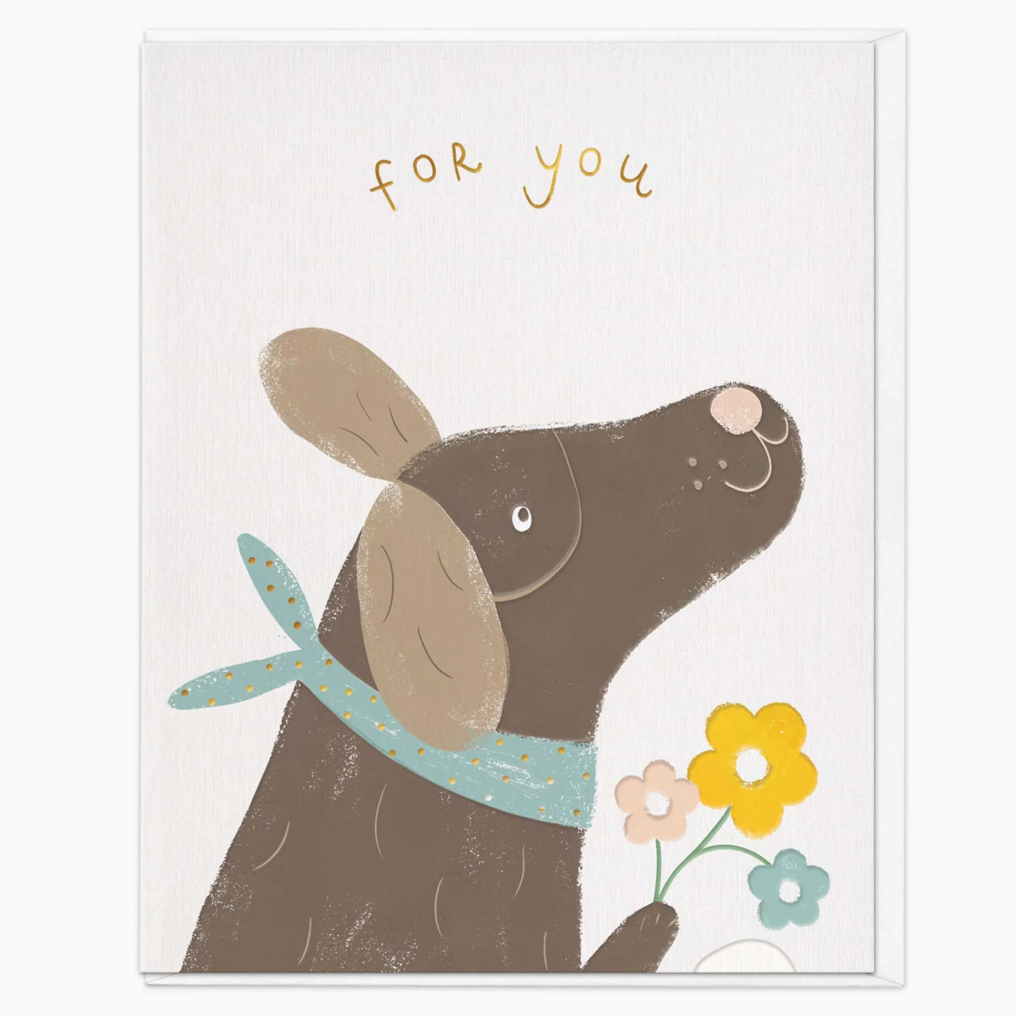 Thinking Of You|Mother's Day*Whistlefish Thoughtful Dog For You Card