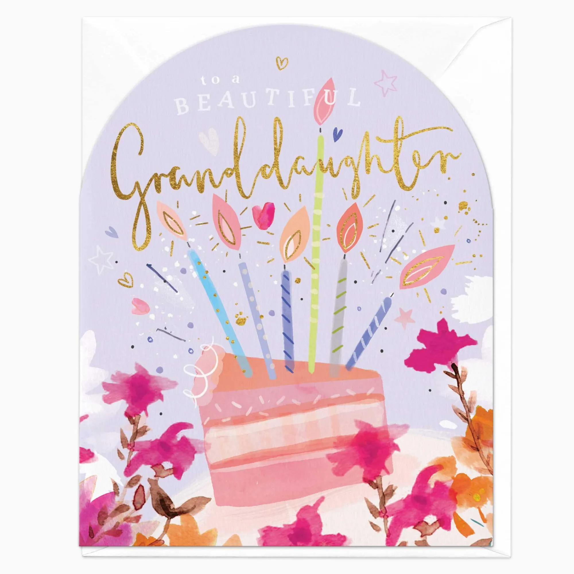 Birthday|For Relatives*Whistlefish To A Beautiful Granddaughter Birthday Card