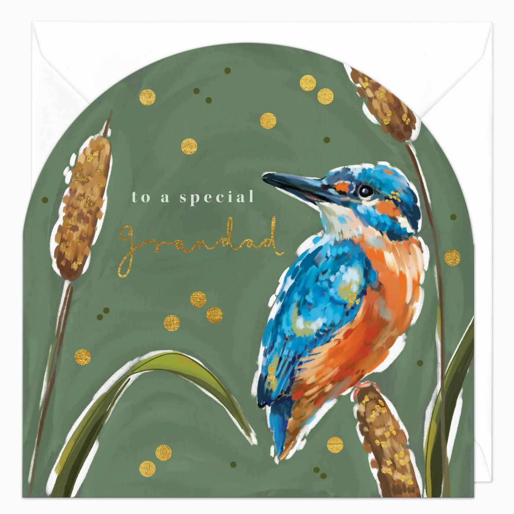 Just To Say*Whistlefish To A Special Grandad Arch Card