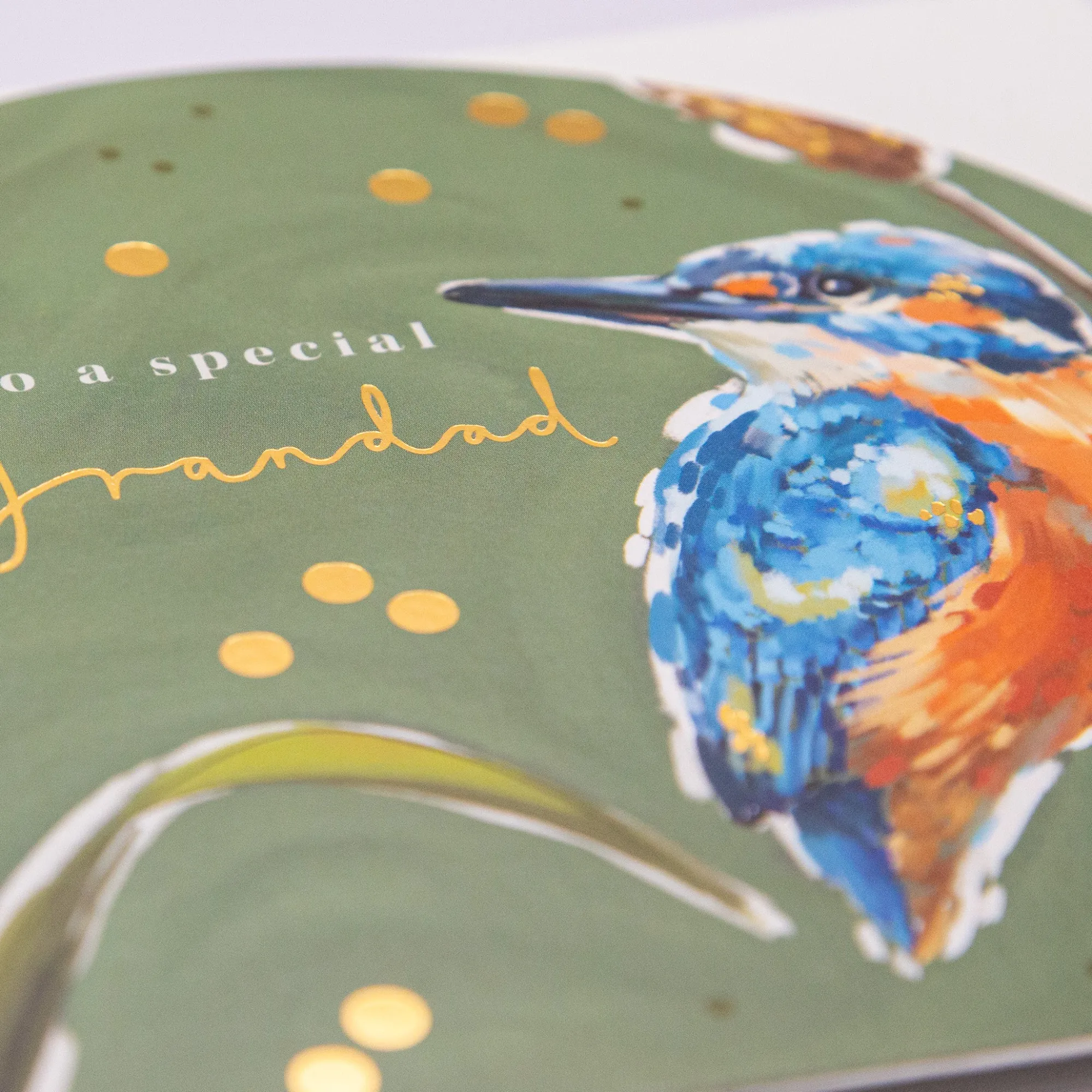 Just To Say*Whistlefish To A Special Grandad Arch Card
