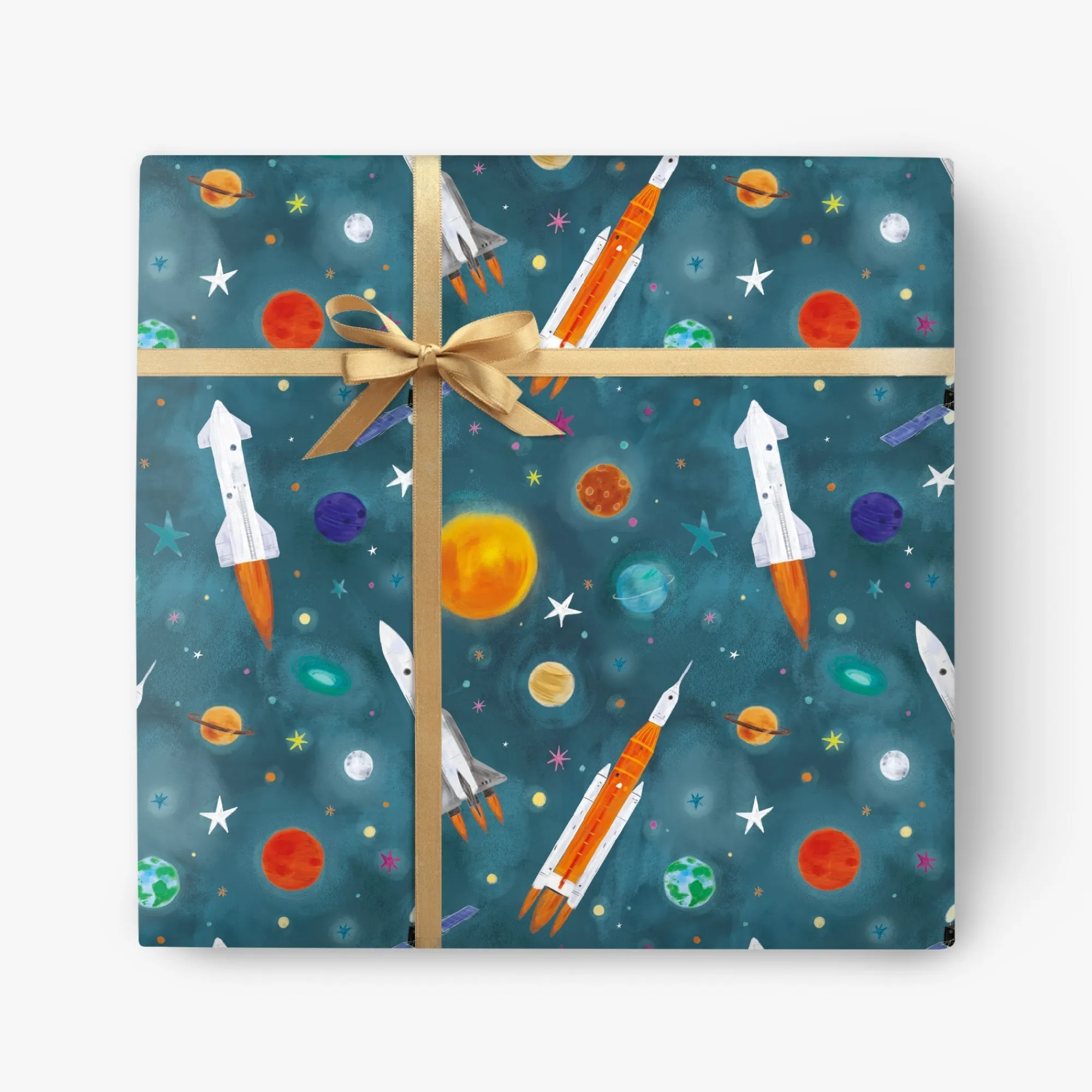 Gift Wrap*Whistlefish To The Stars Wrapping Paper