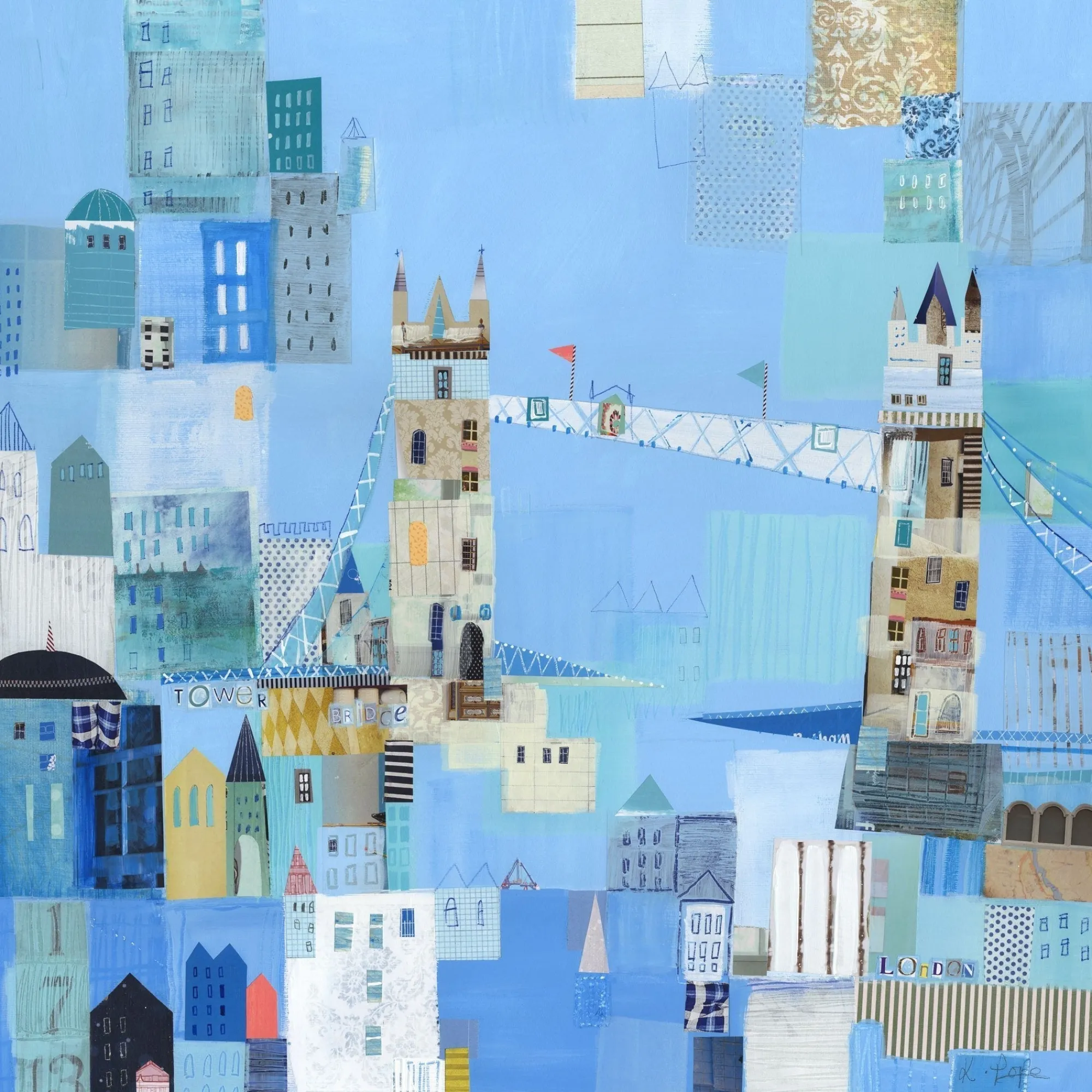 Unframed Prints*Whistlefish Tower Bridge Art Print