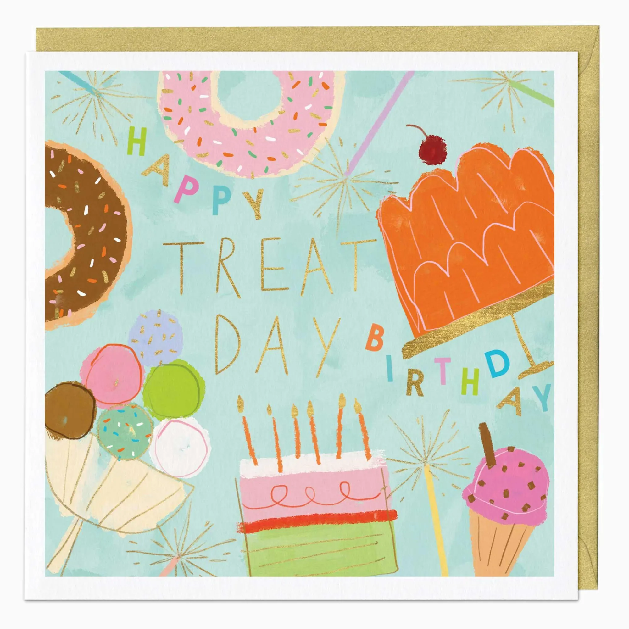 Birthday|For Her*Whistlefish Treat Day Birthday Card