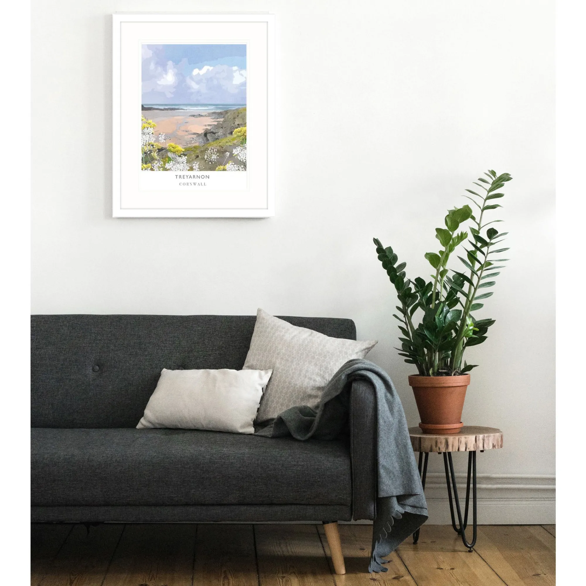 Travel|Framed Prints*Whistlefish Treyarnon Framed Print