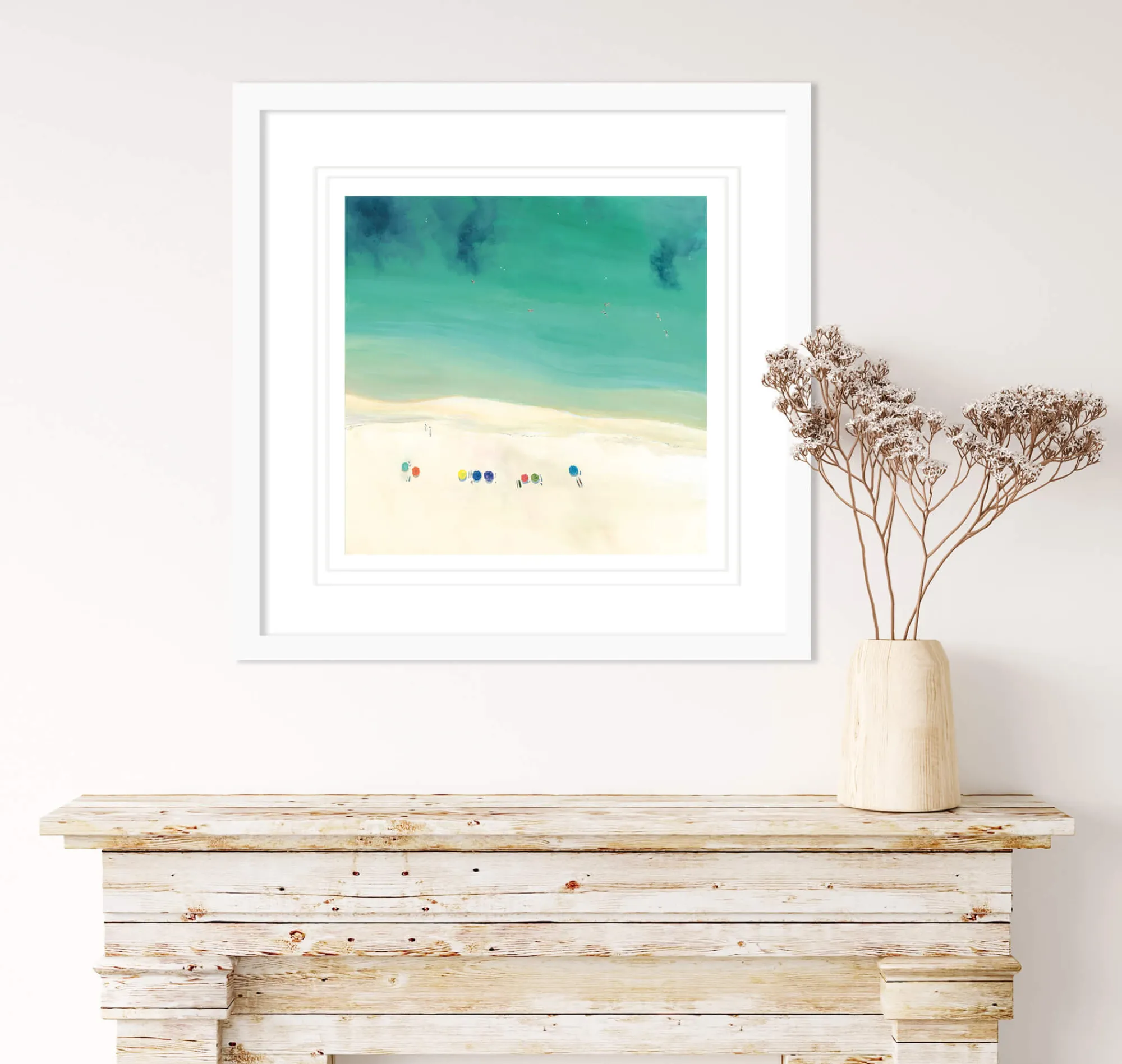 Unframed Prints*Whistlefish Tropical Coastline Art Print