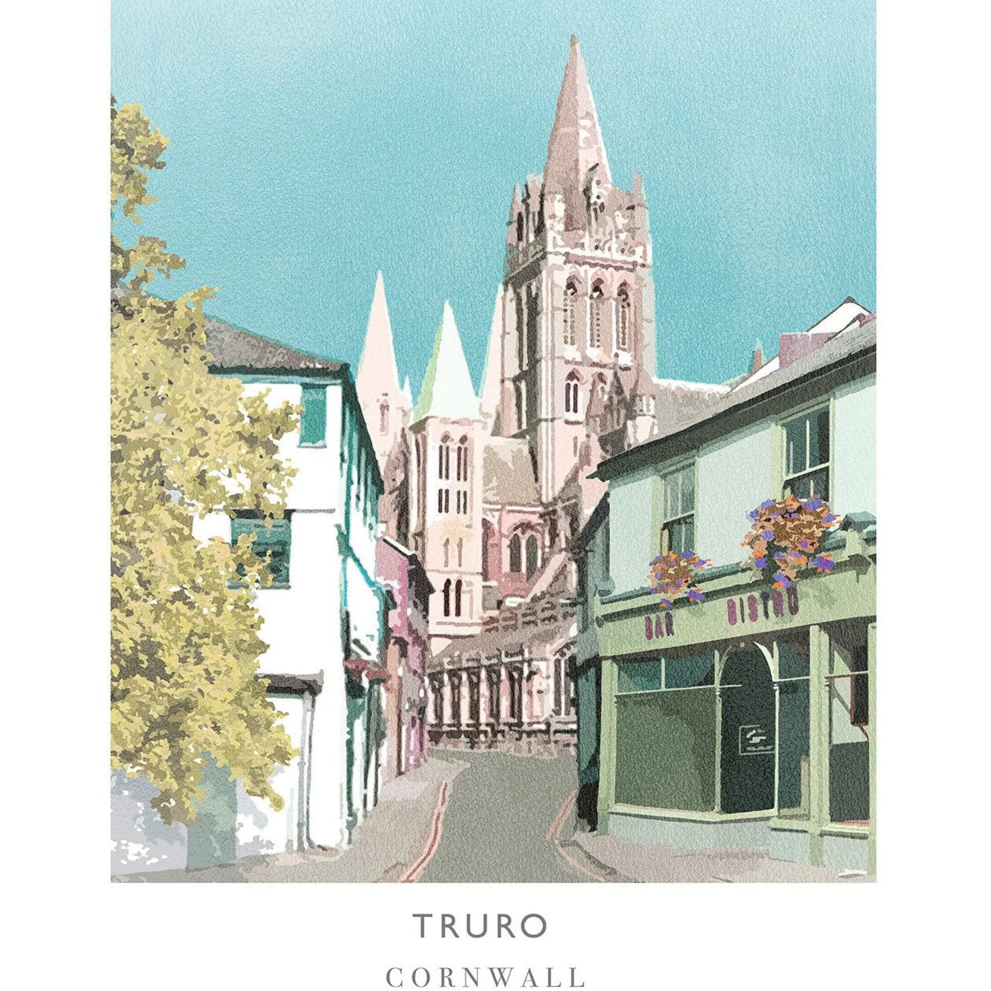 Unframed Prints*Whistlefish Truro Art Print